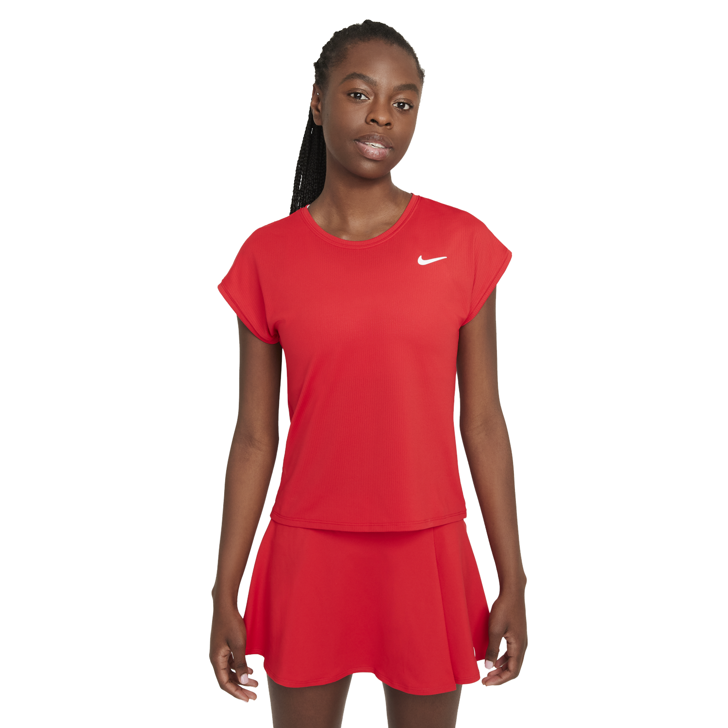 Nikecourt Dri Fit Victory Women S Short Sleeve Tennis Top Pga Tour Superstore