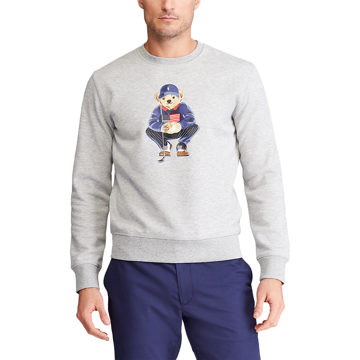 Polo bear golf sweatshirt clearance
