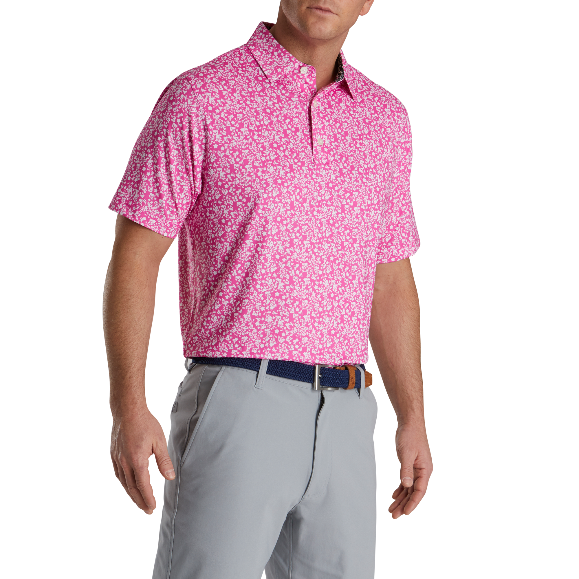 footjoy floral golf shirt