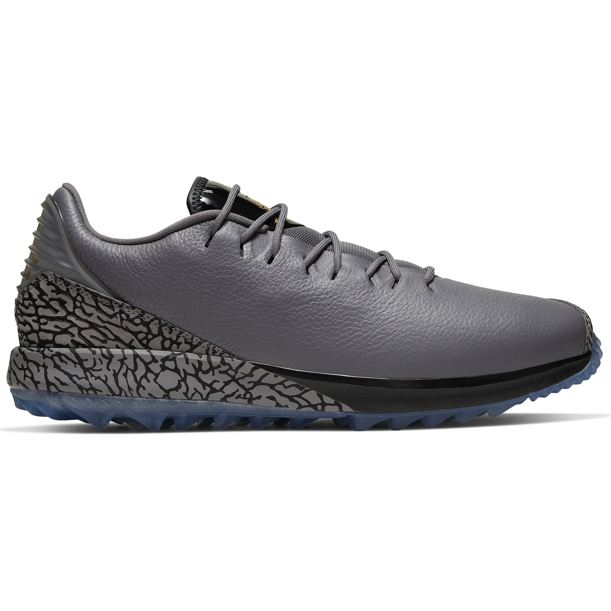 gray jordan golf shoes