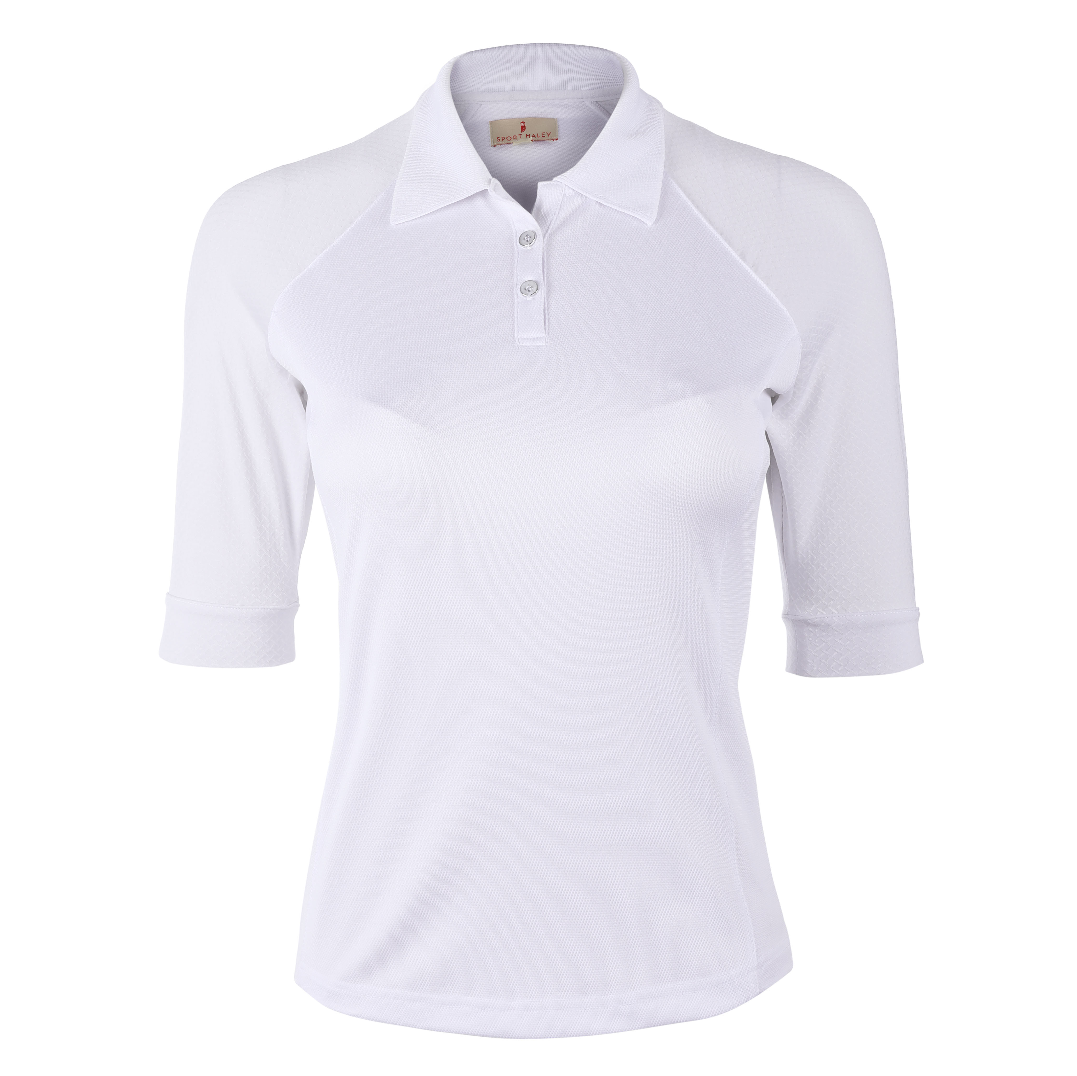 Sport Haley Brooke Elbow Sleeve Solid Polo | PGA TOUR Superstore
