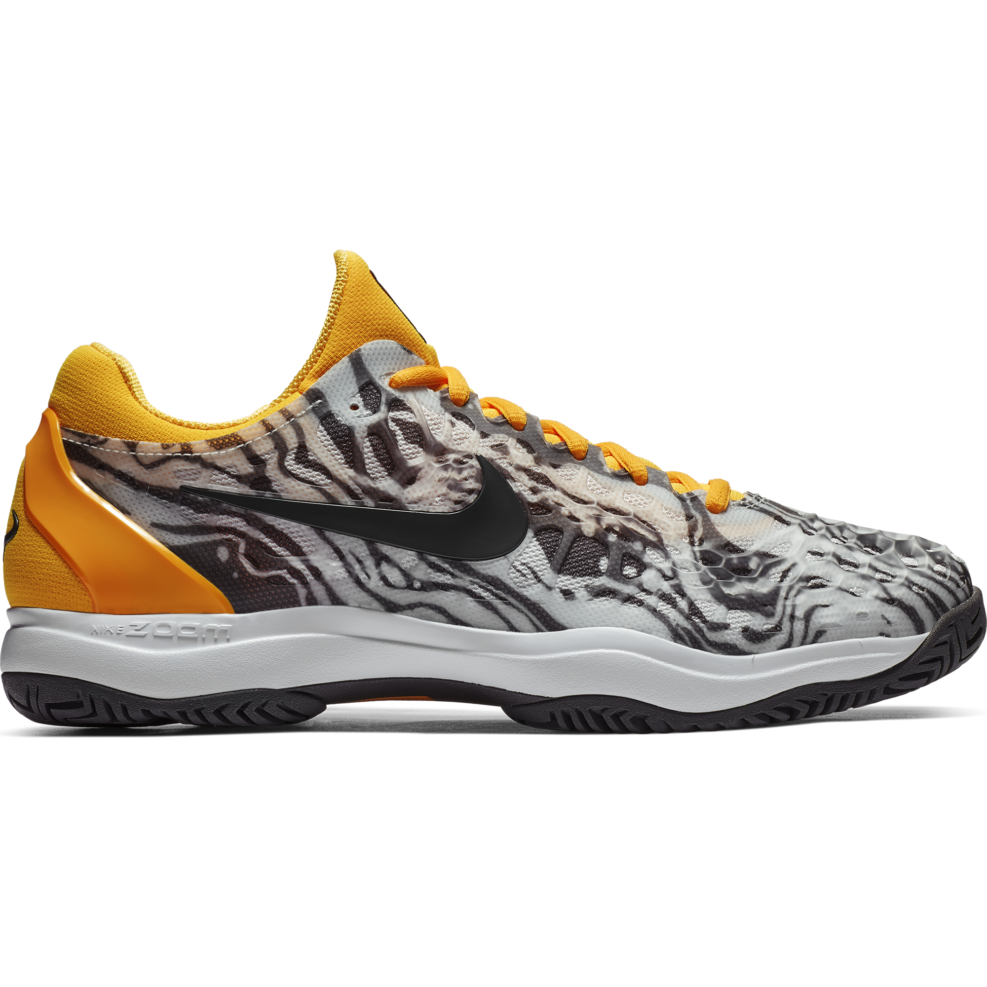 Zoom 3 Men's Tennis Shoe - Grey/Orange | PGA TOUR Superstore