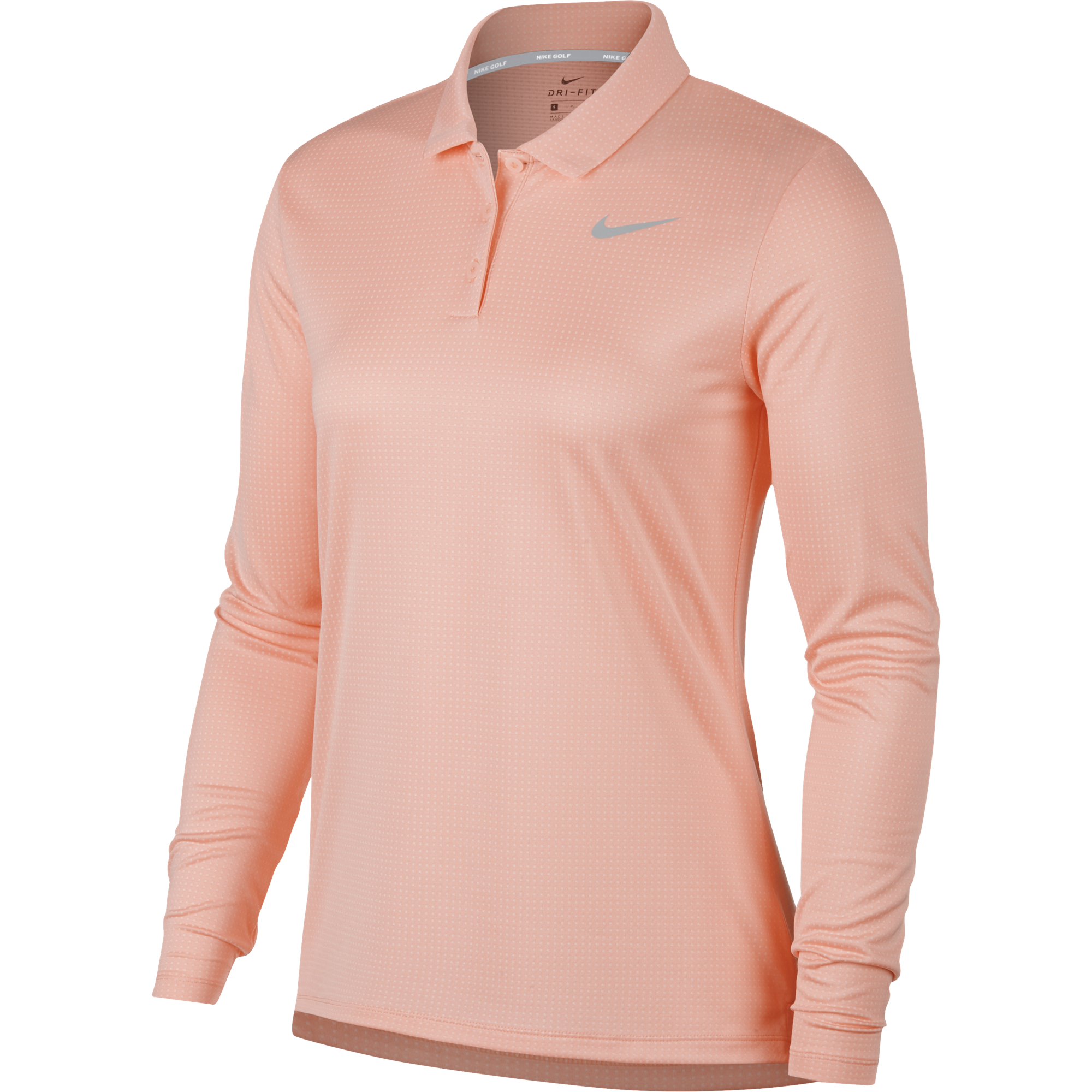 womens long sleeve golf polo