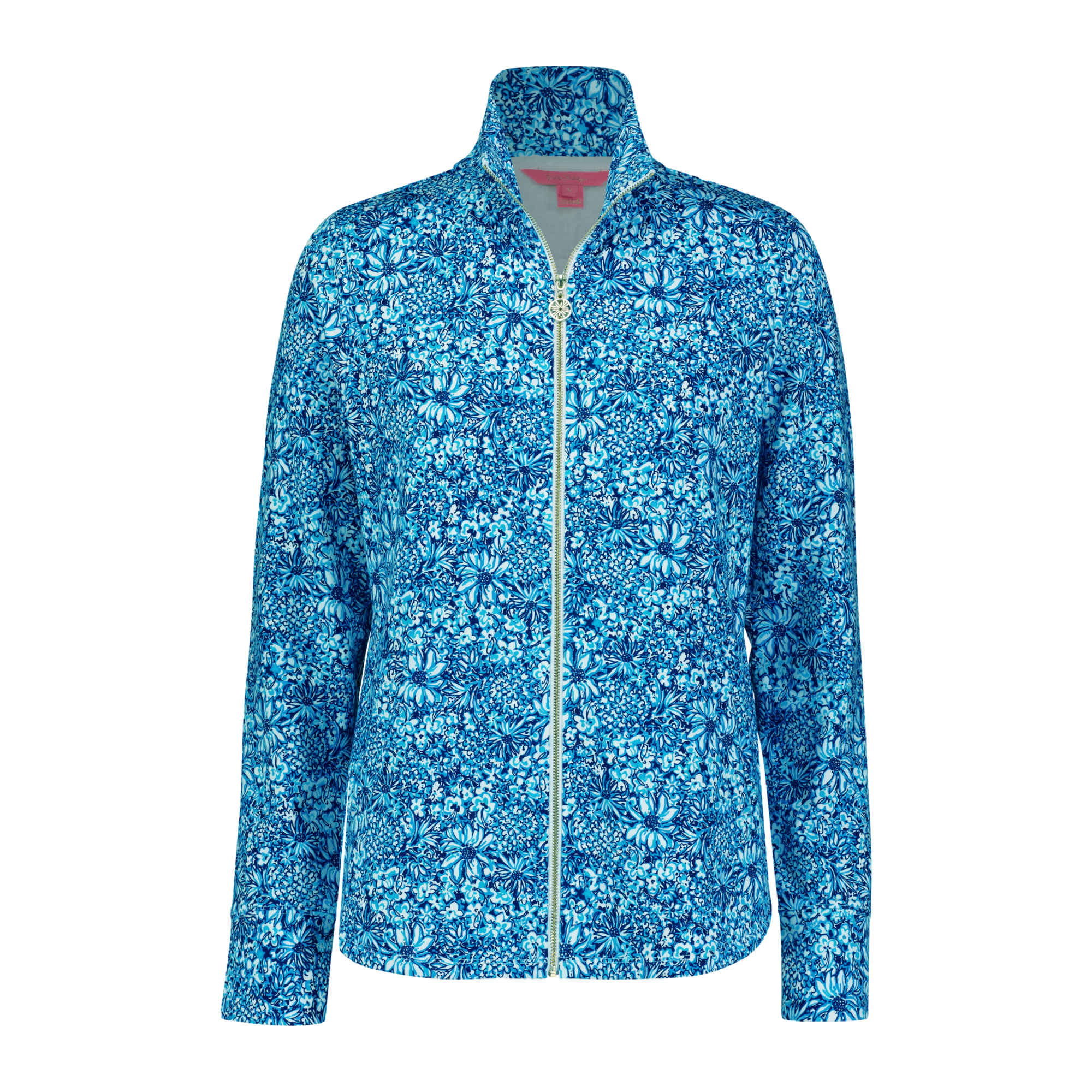 Lilly Pulitzer Leona Floral Terry Full Zip Jacket PGA TOUR
