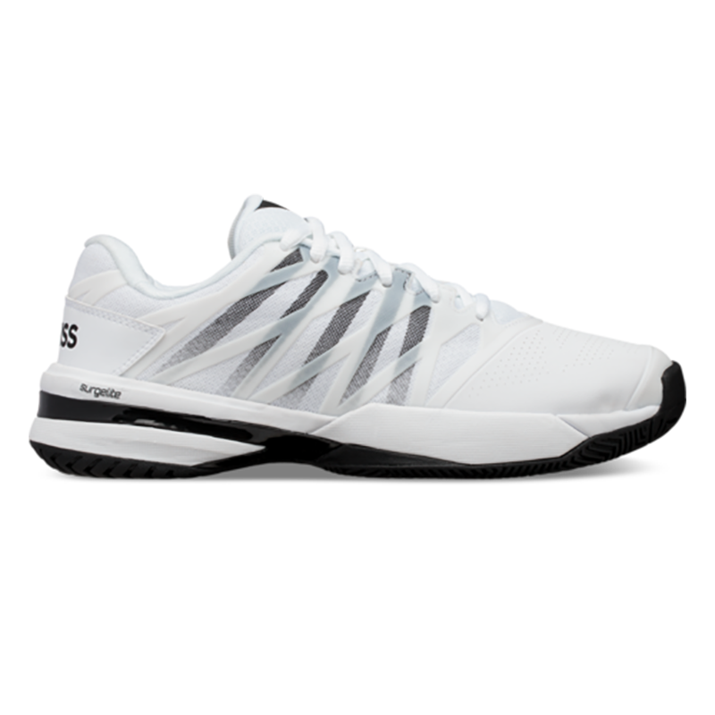 鍔 ontploffing atomair K-Swiss Ultrashot 2 Men's Tennis Shoe - White/Black | PGA TOUR Superstore