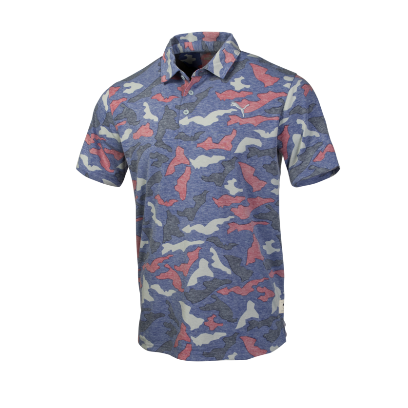 puma camouflage golf shirt