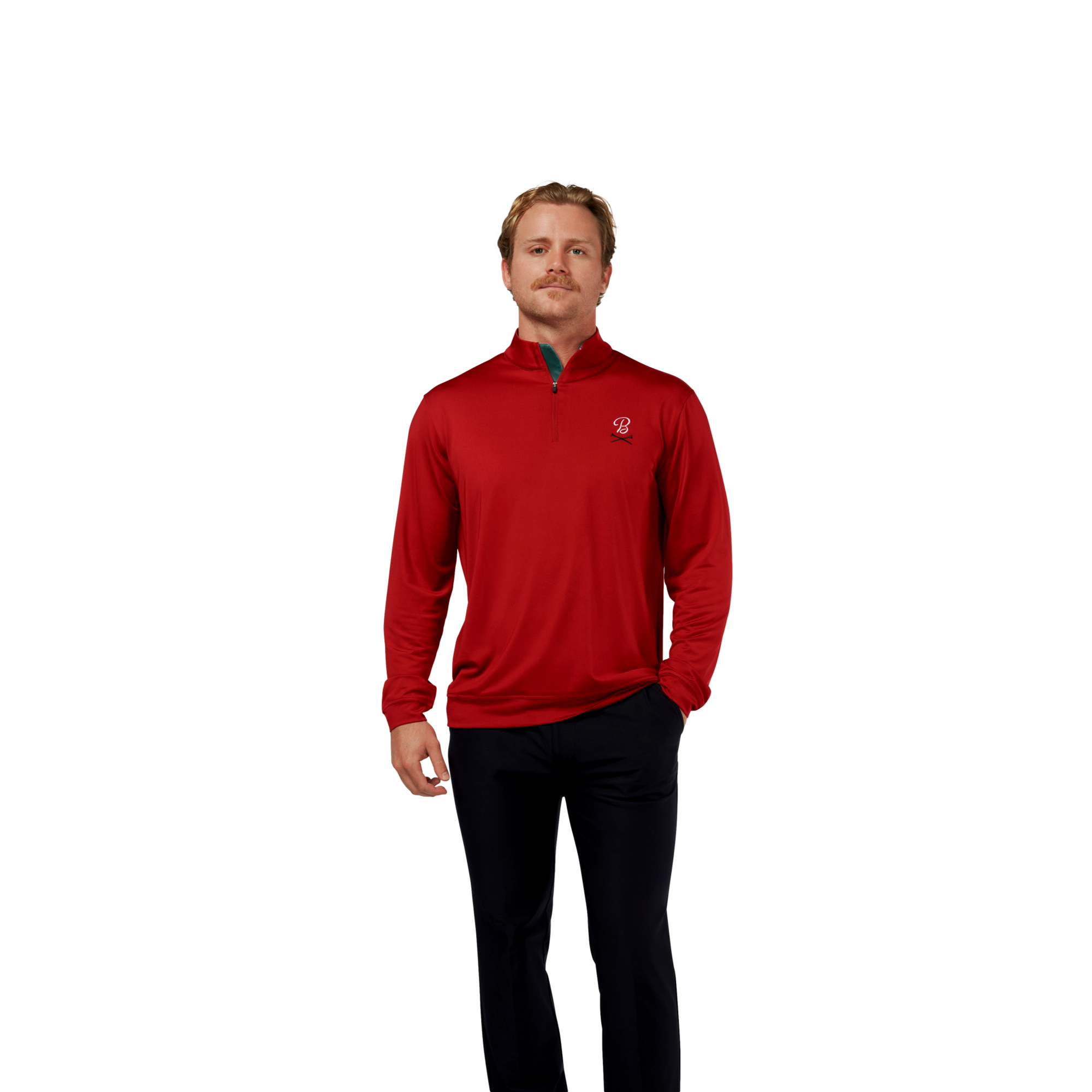 Barstool golf online quarter zip