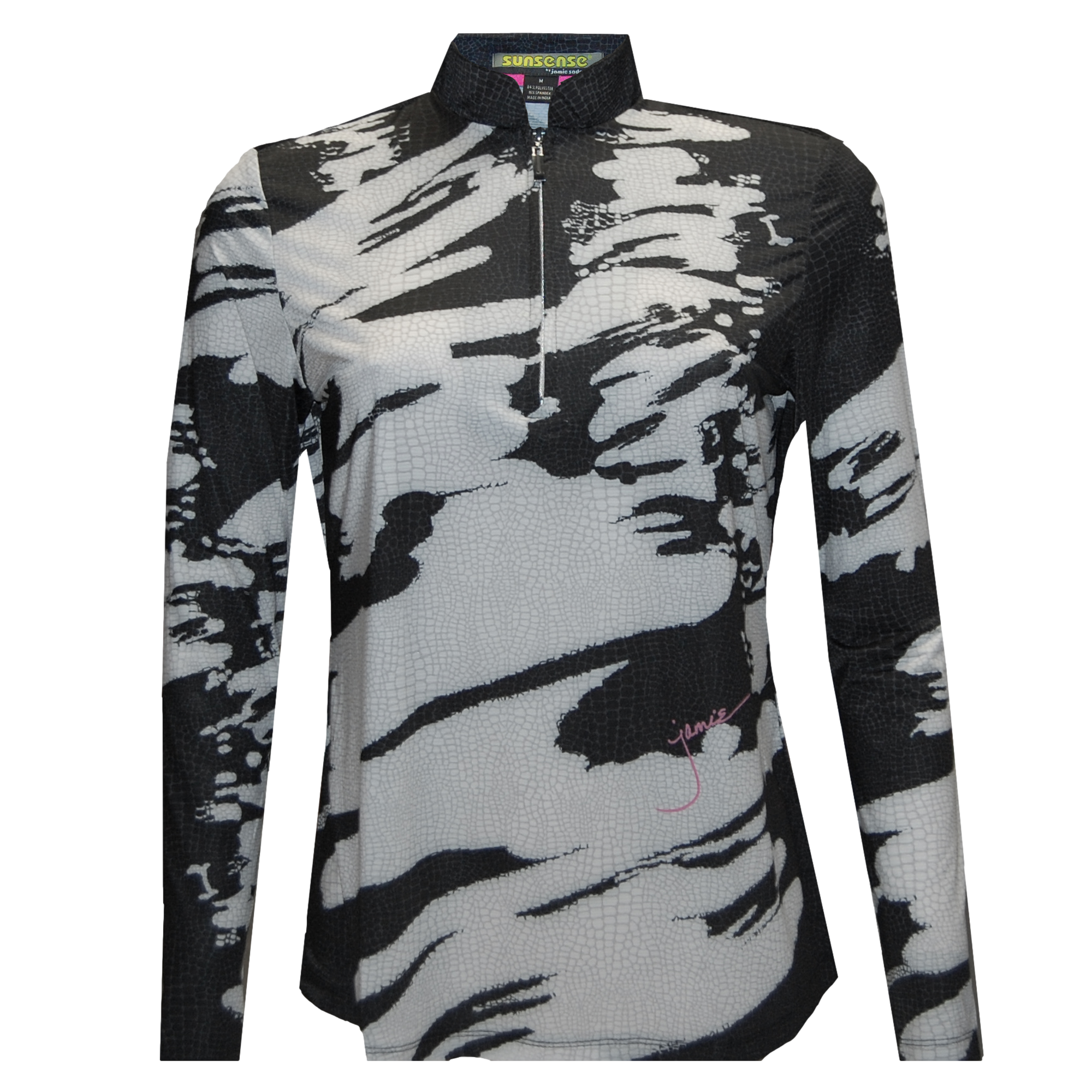 Jamie Sadock Snakeskin Sunsense Quarter Zip Pull Over PGA TOUR