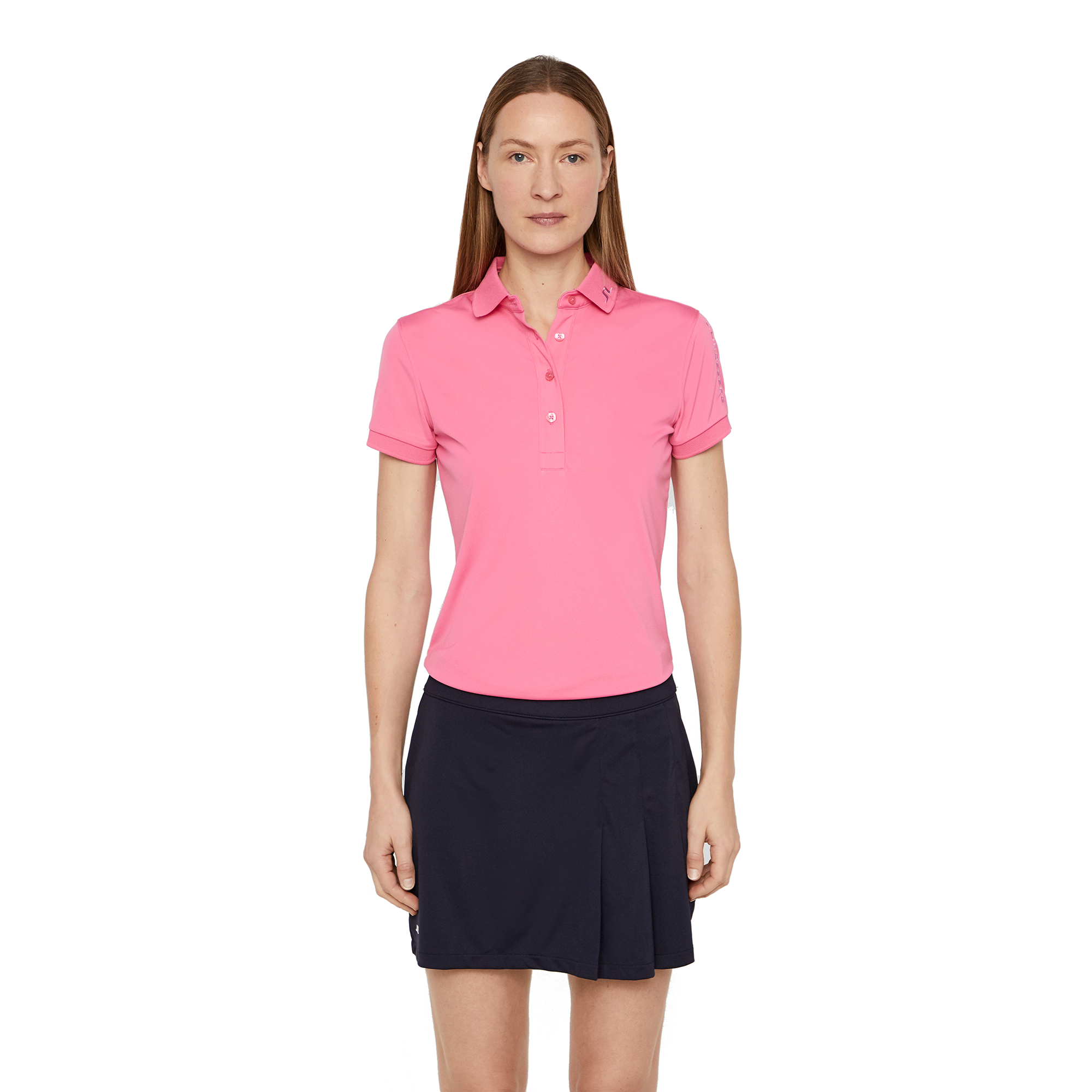 J.Lindeberg Womens Logo Polo Shirt J.Lindeberg Womens Logo Polo Shirt
