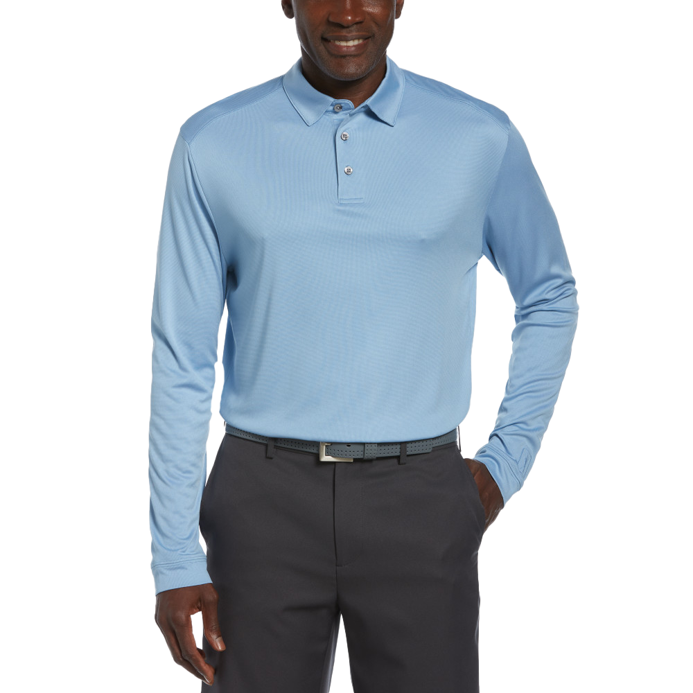 Pga tour long on sale sleeve polo shirts