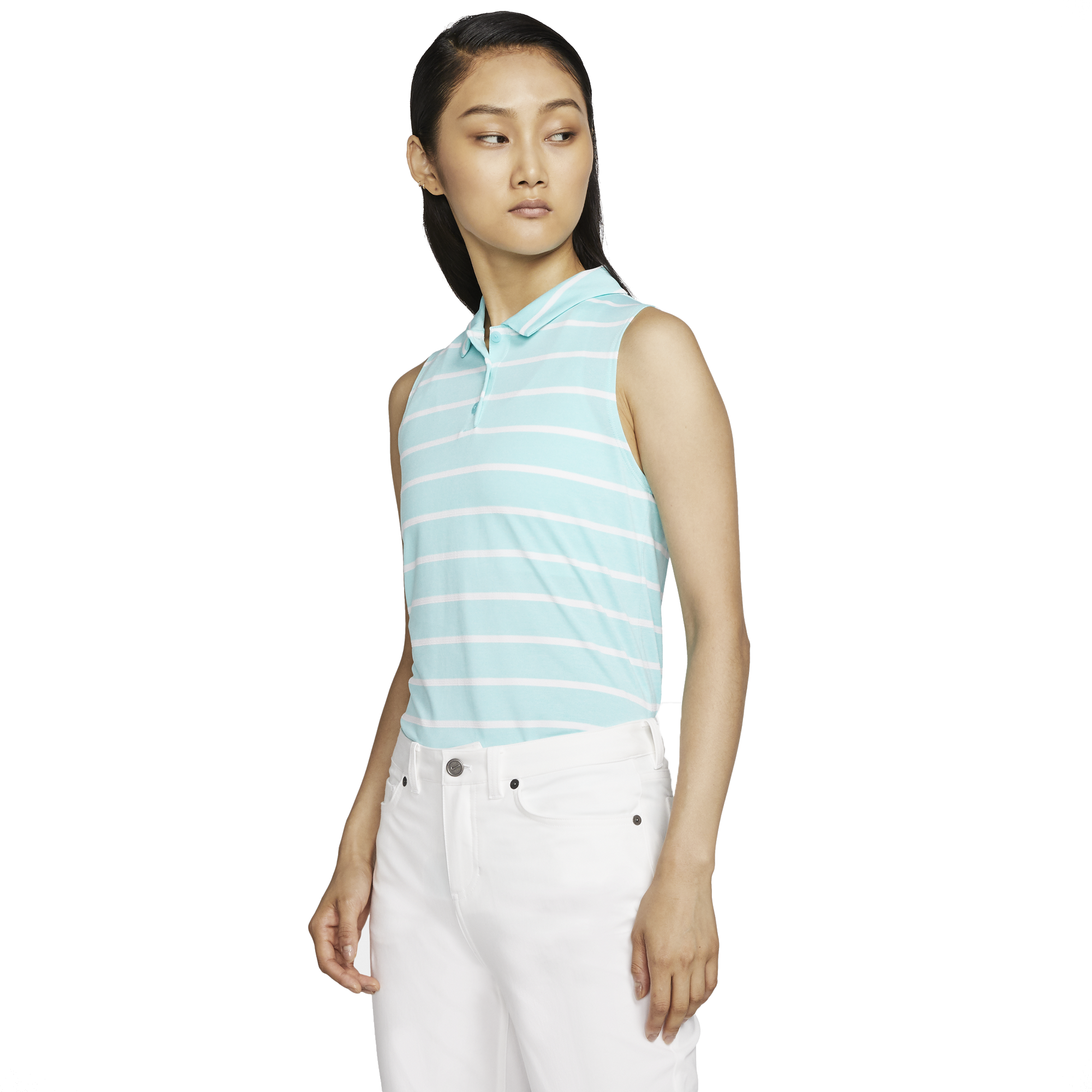 nike women's sleeveless golf polo