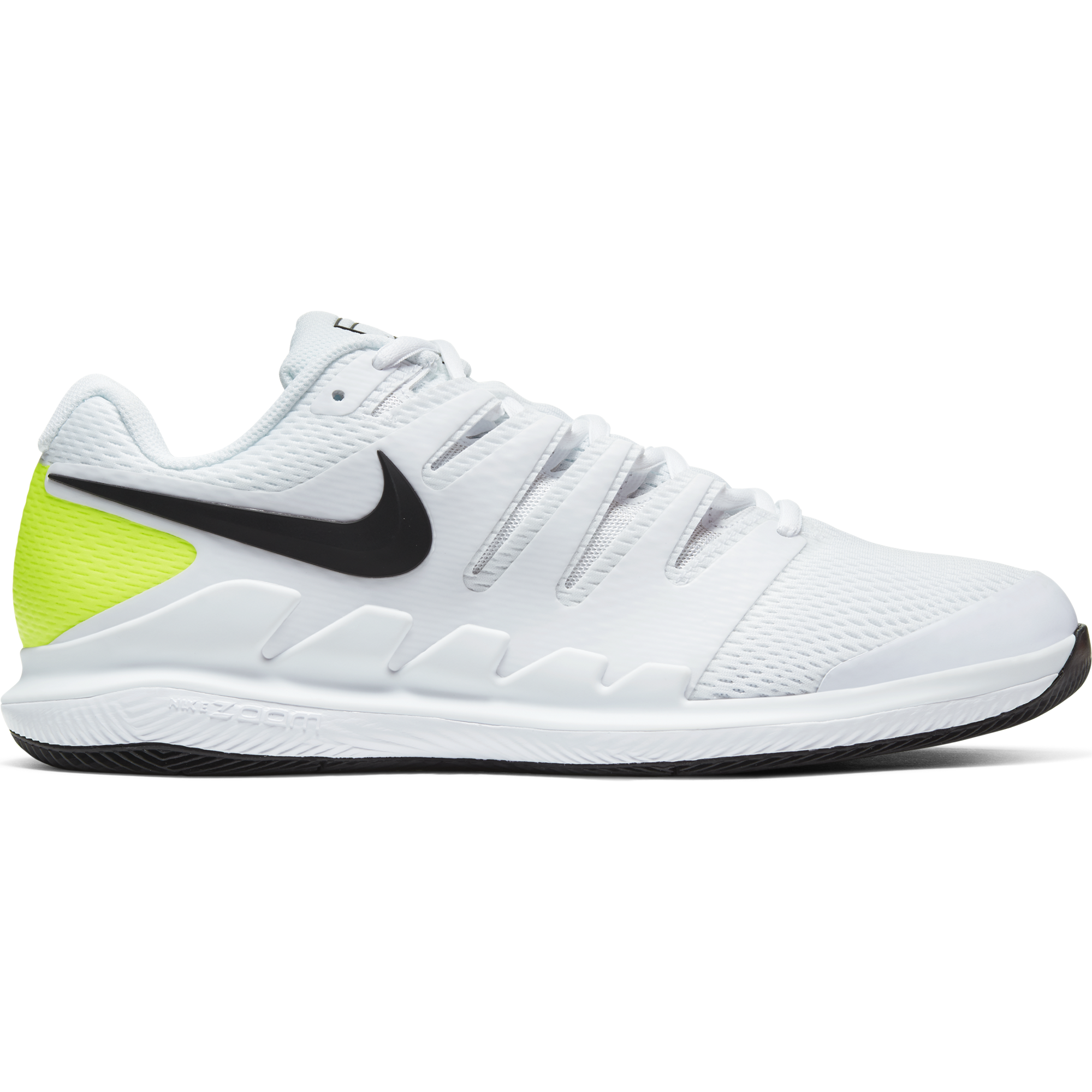 Air Zoom Vapor X Men’s Tennis Shoes - White/Yellow Air Zoom Vapor X Men’s Tennis Shoes - White/Yellow