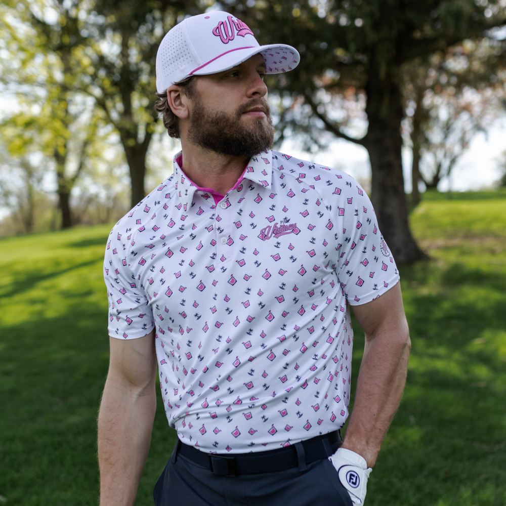 Barstool Sports UNRL x Pink Whitney Traditional Polo