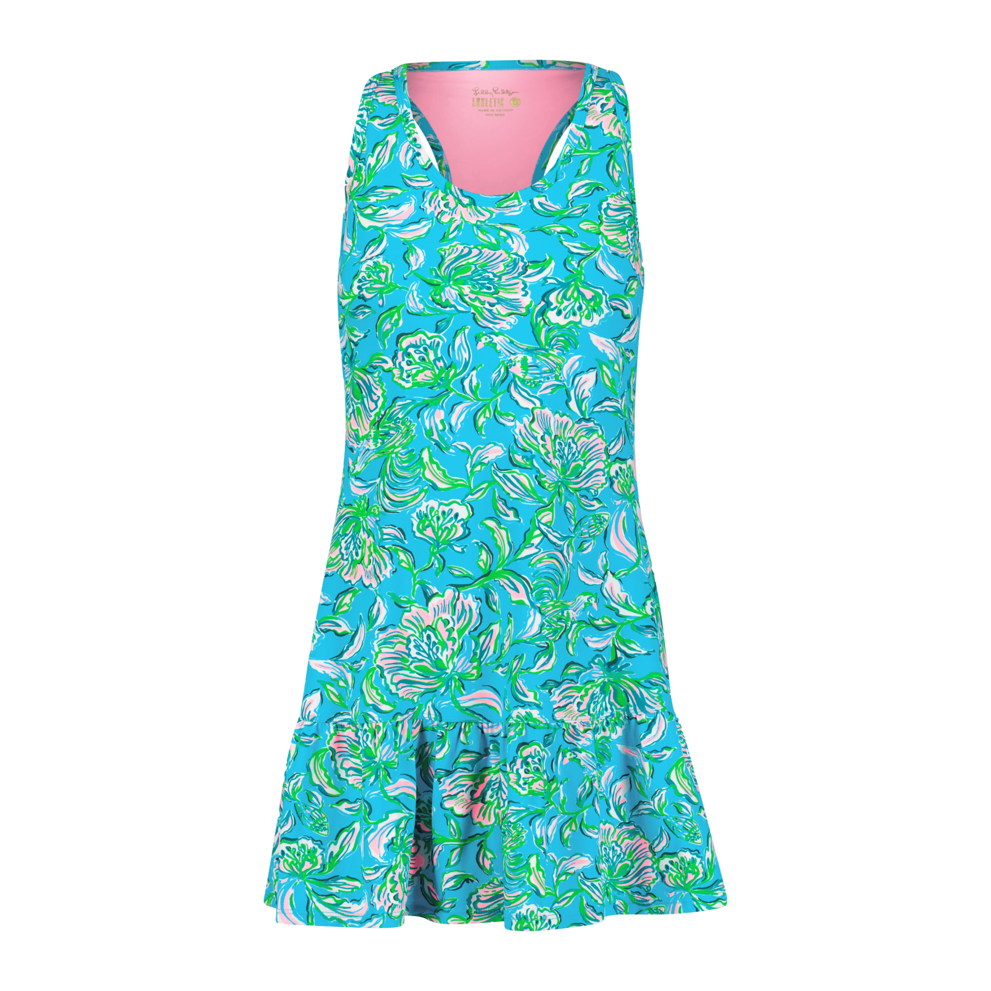 Lilly Pulitzer Mixed Doubles Floral Sleeveless Dress PGA TOUR