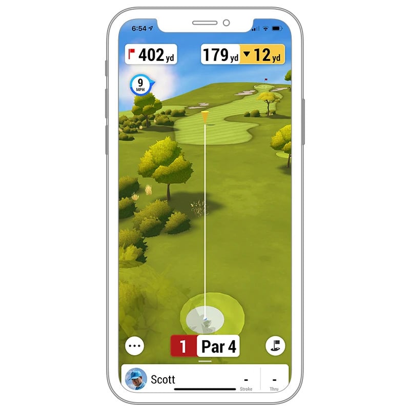 golf courses graphic