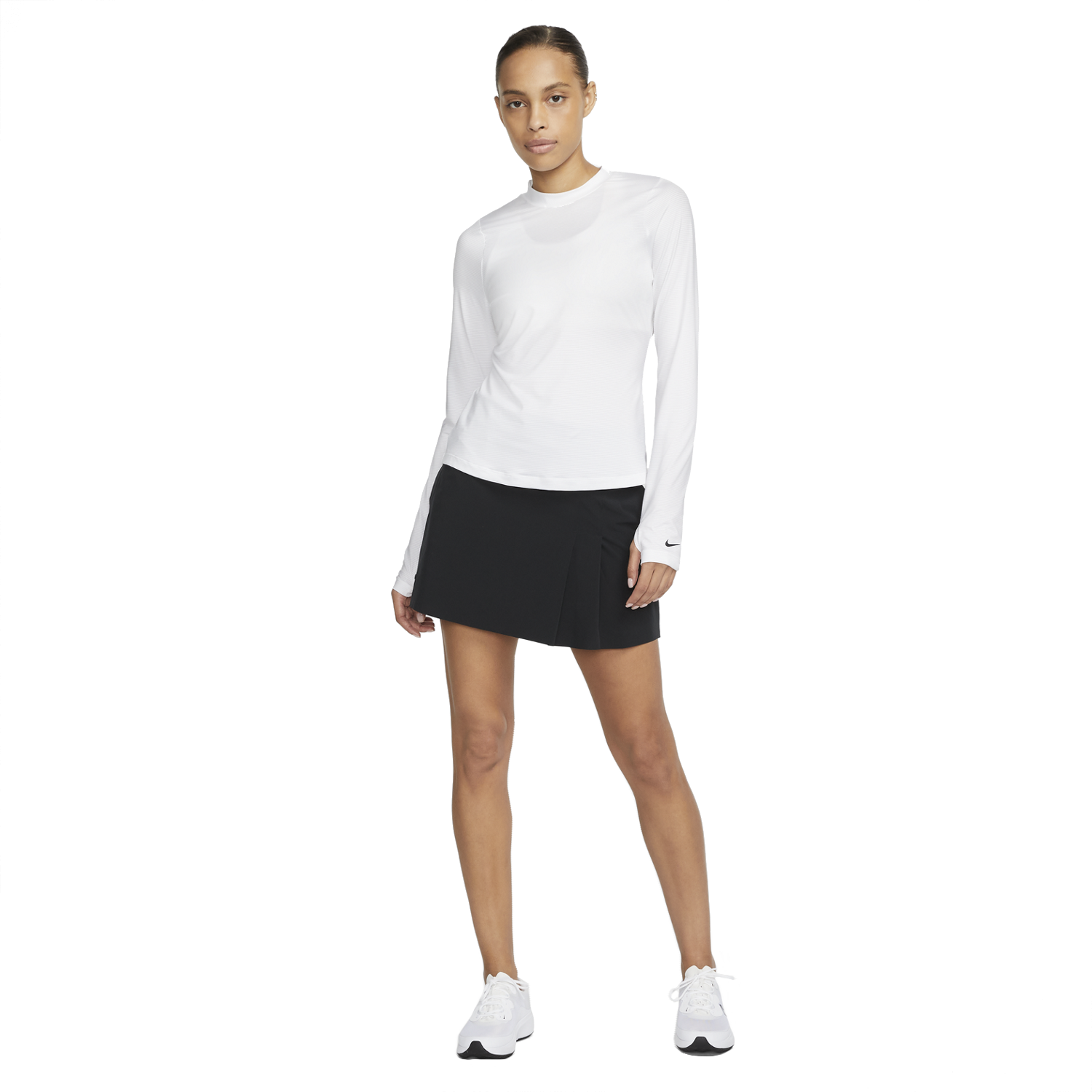 White nike store golf skirt