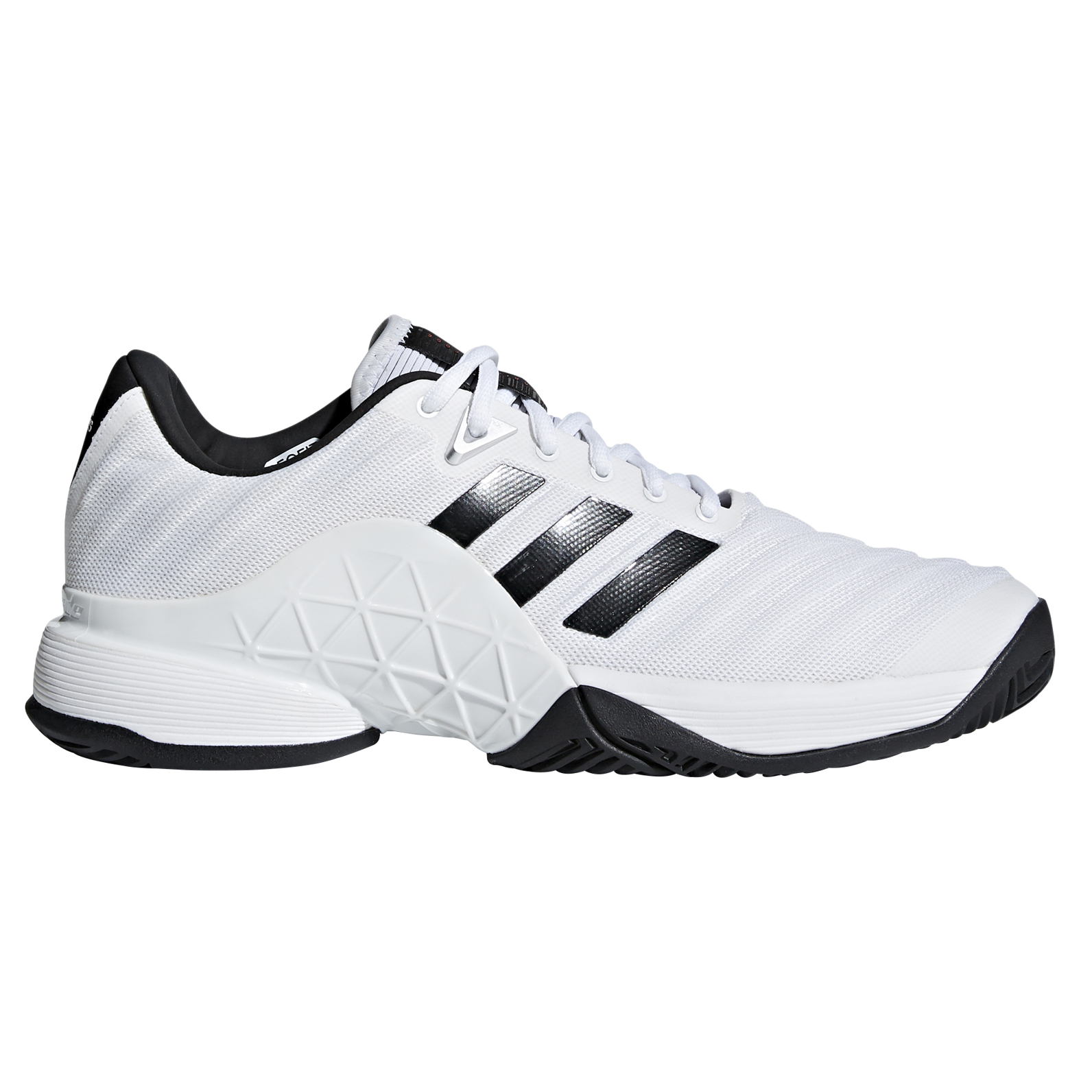 adidas Barricade Men's Tennis - White/Black | PGA TOUR Superstore