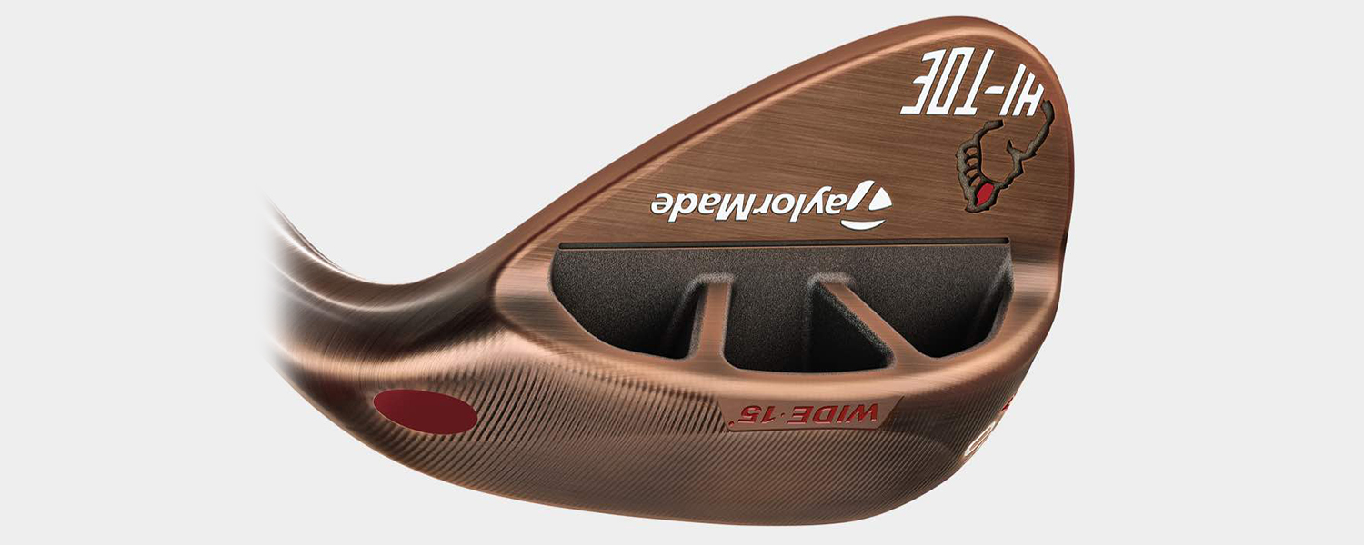 TaylorMade Milled Grind Hi-Toe Bigfoot Wedge CG Pocket