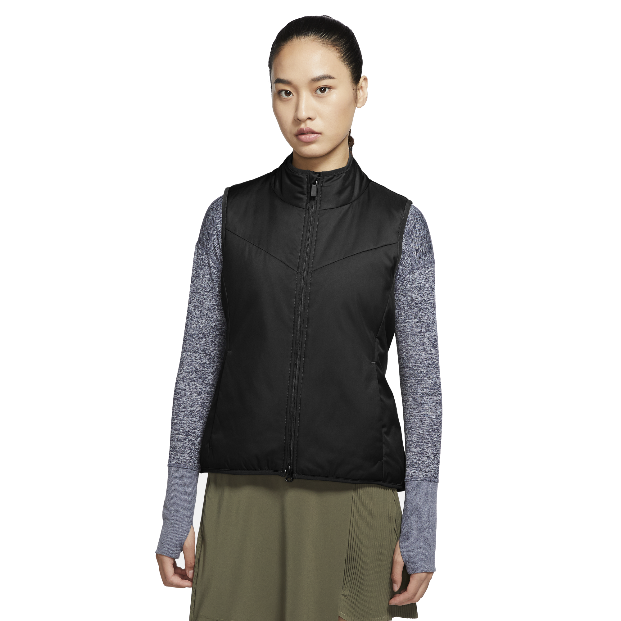 nike puffer vest womens