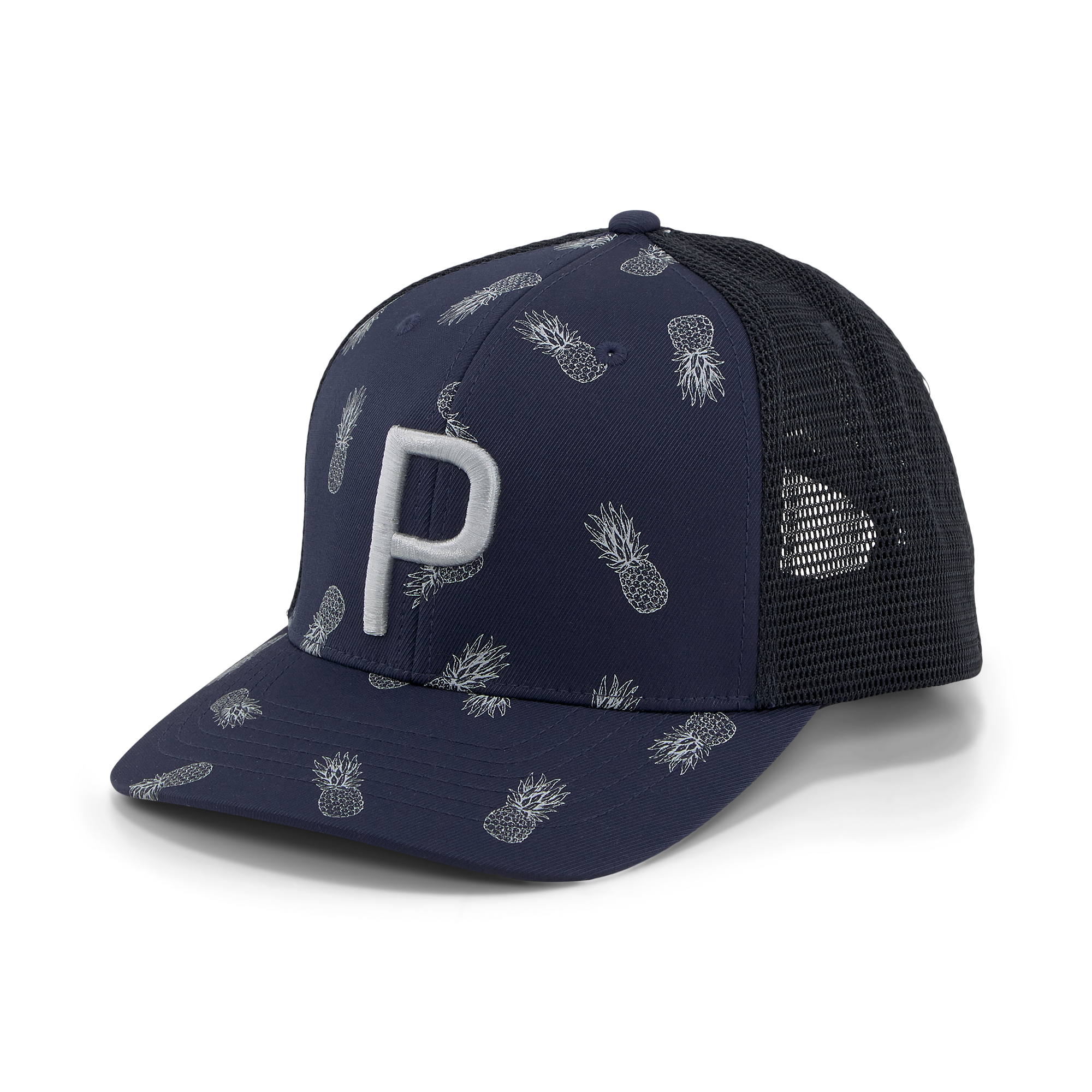 PUMA Pineapple Trucker P Hat PGA TOUR Superstore