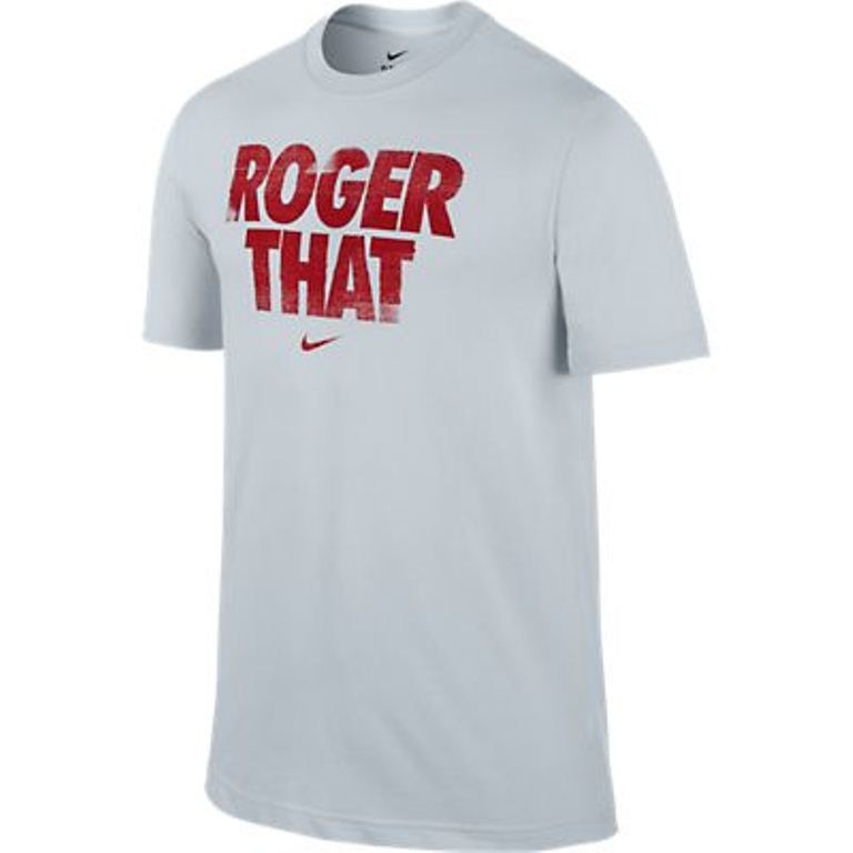 Roger that t shirt nike Clearance