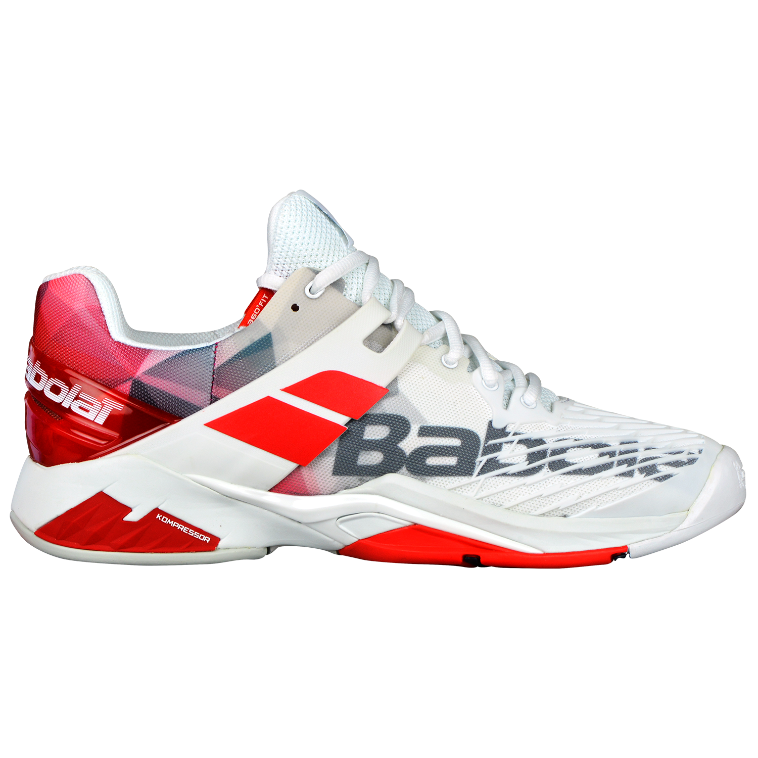 US Size 9 Red/White/Turquoise Details about   Babolat Propulse BPM Clay Mens Tennis Shoes 