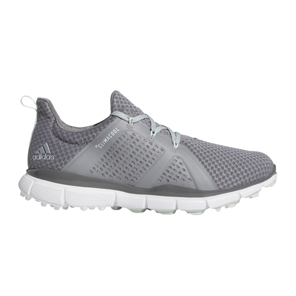 adidas Climacool Cage Women's Shoe Grey/Green | PGA TOUR