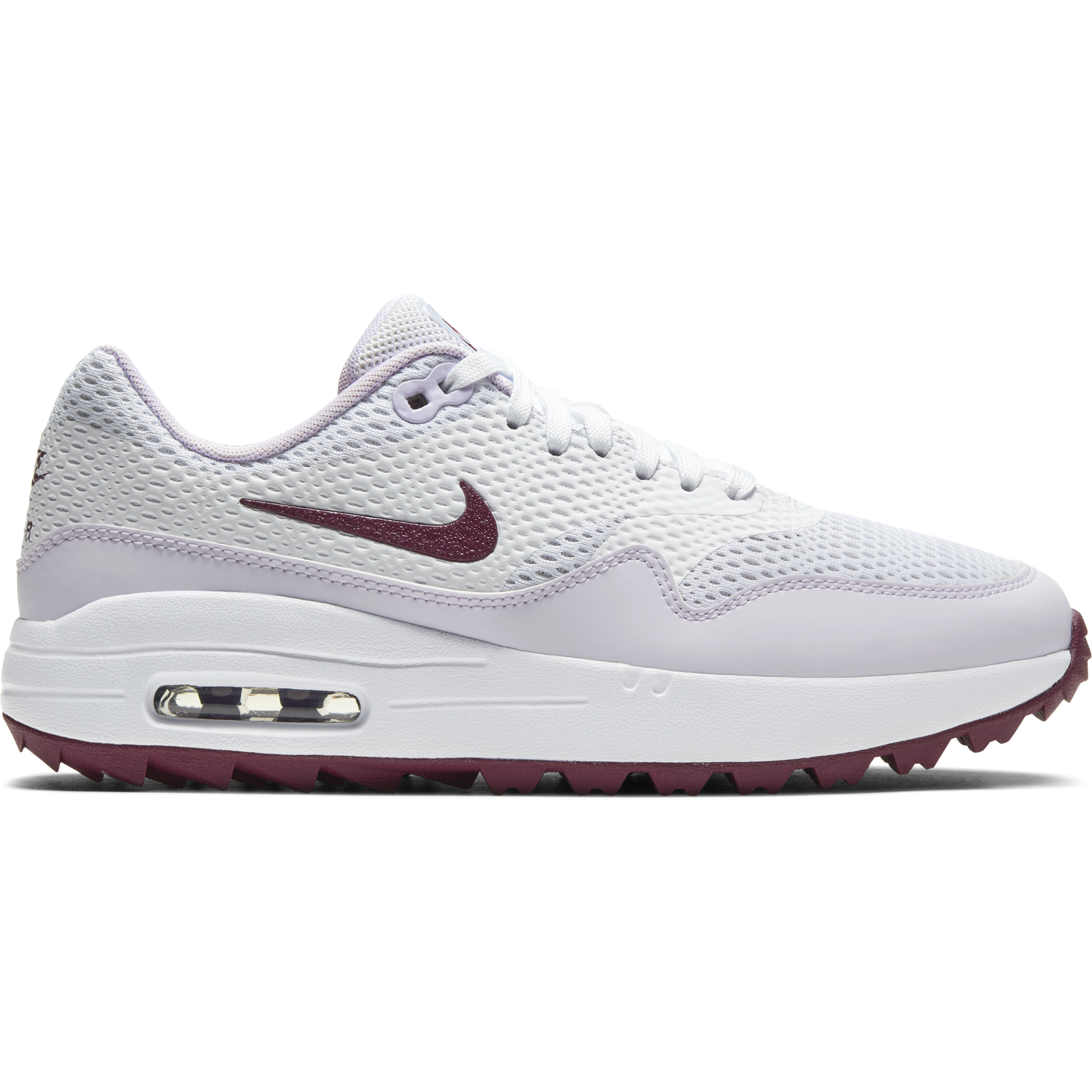 Air Max 1 G Women's Golf Shoe - White/Purple