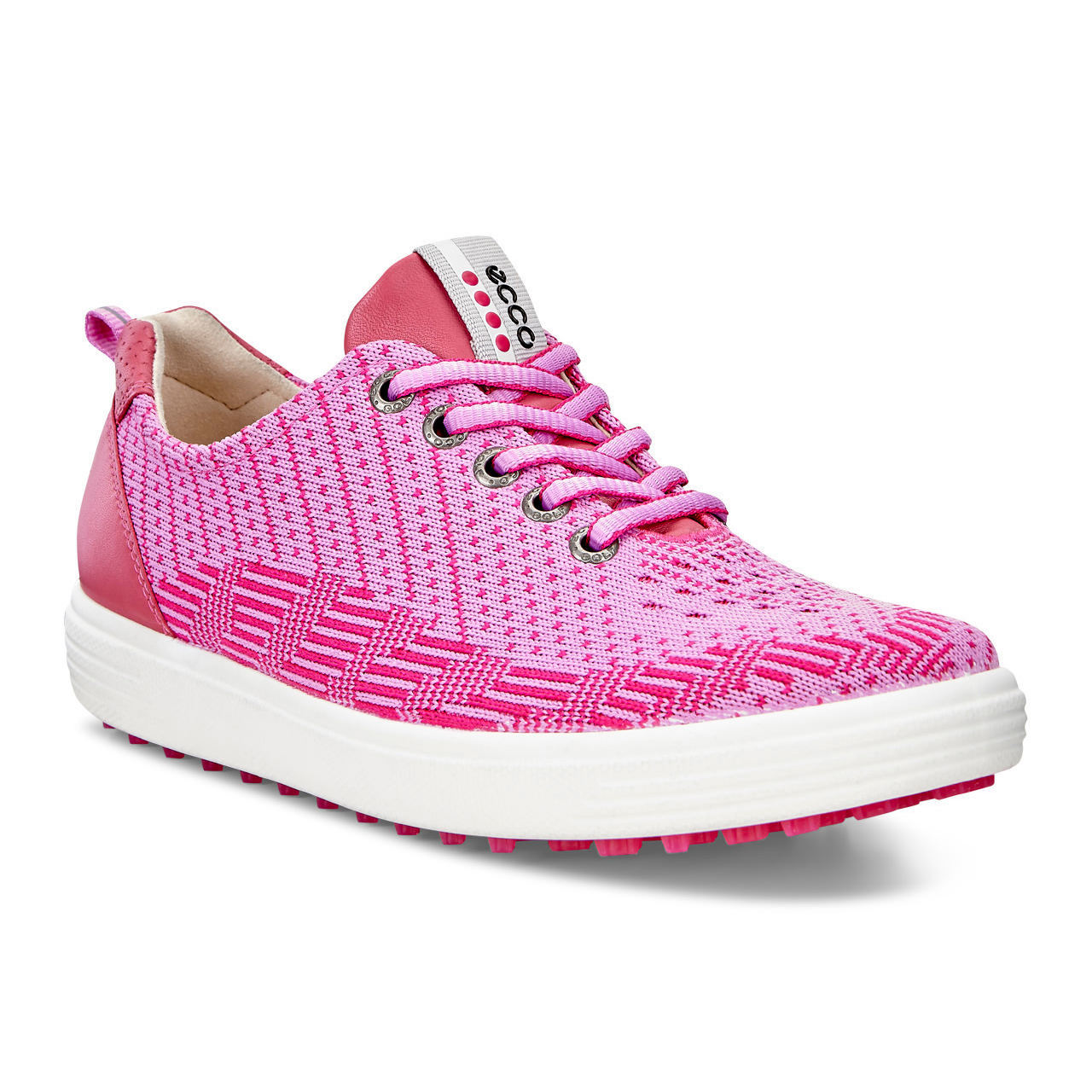 Ecco Casual Hybrid Knit Women S Golf Shoe Pink Pga Tour Superstore