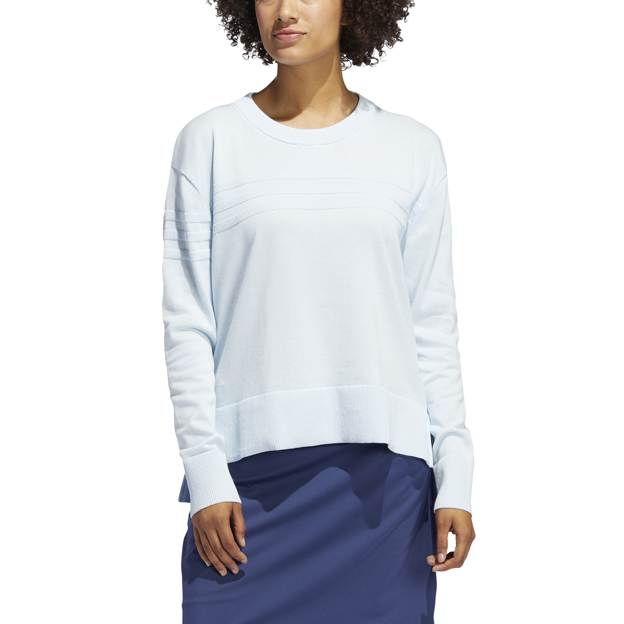 adidas 3 stripe sweater