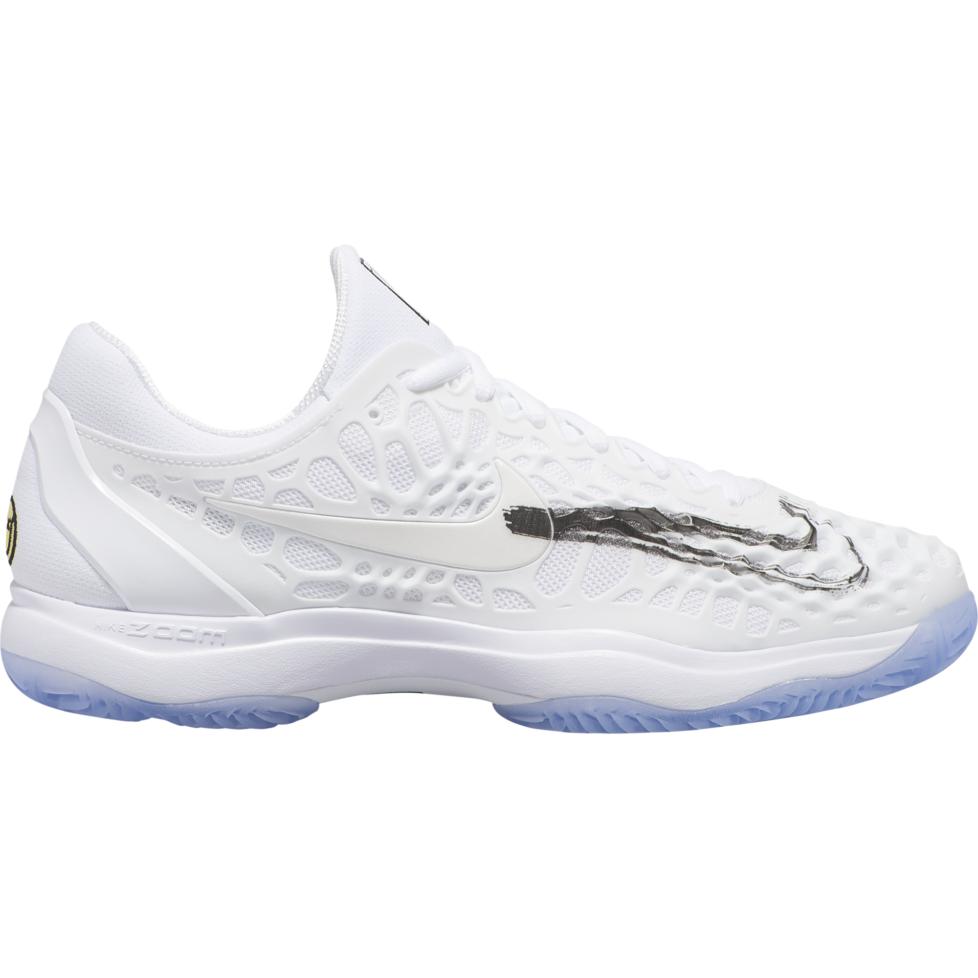Nike Zoom Cage 3 Hard Court Men's Shoe - White | TOUR