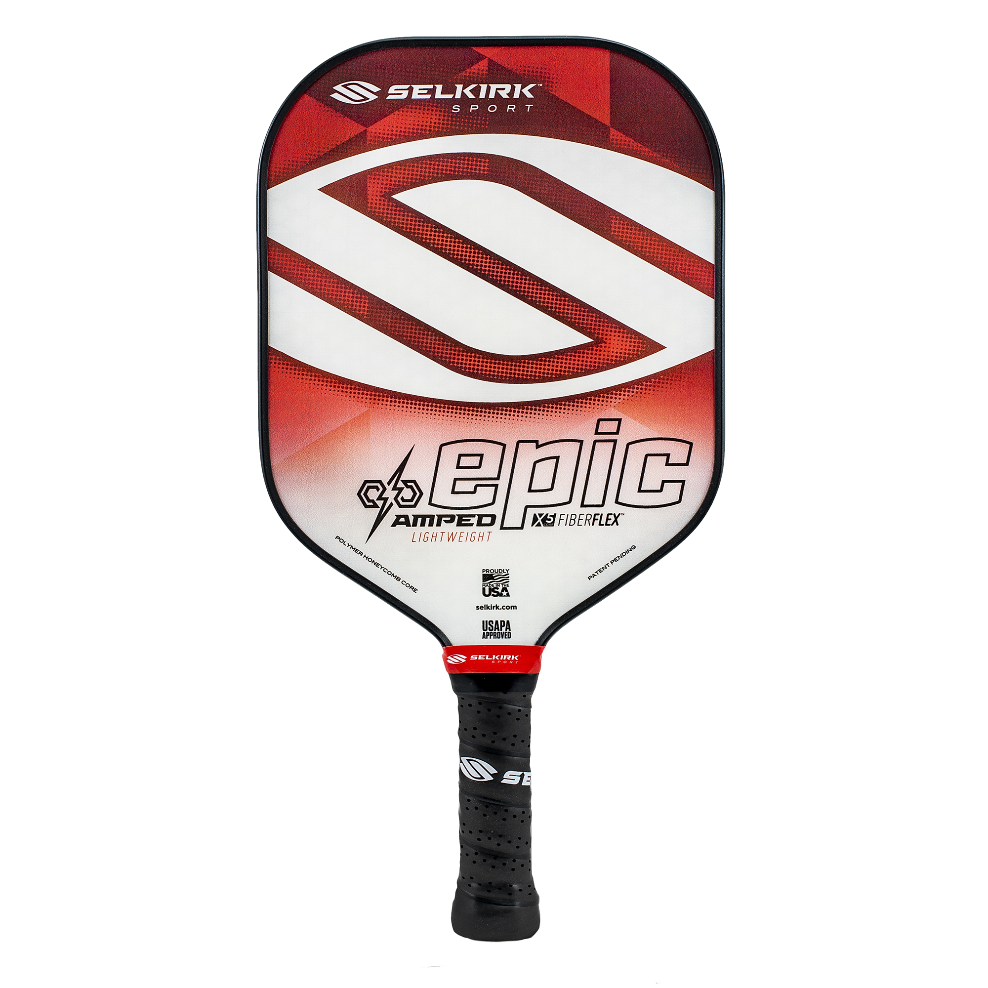 2020 Selkirk Amped X5 Epic Pickleball Paddle Lightweight California Release Red 