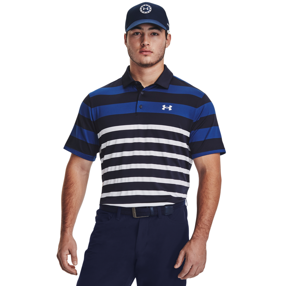 Under Armour UA Playoff 3.0 Stripe Polo | PGA TOUR Superstore