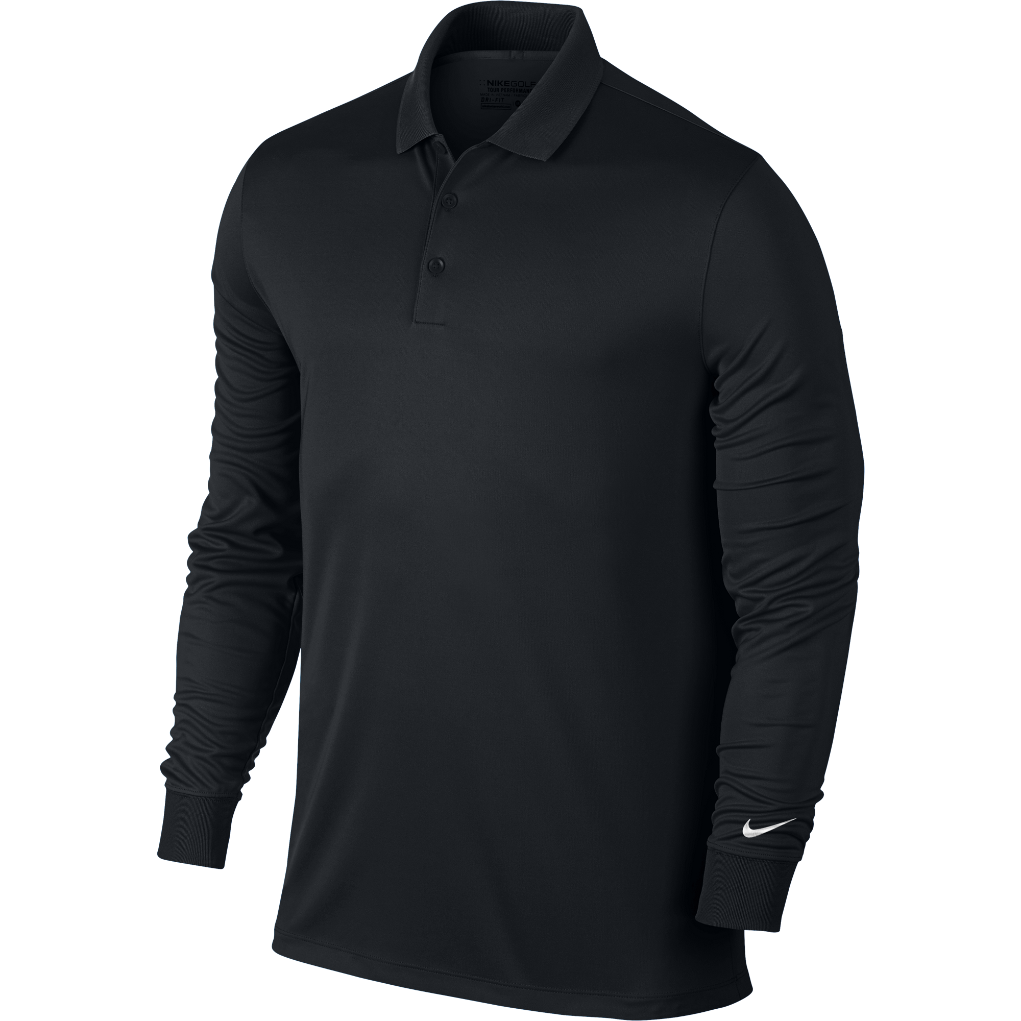 nike dri fit long sleeve polo