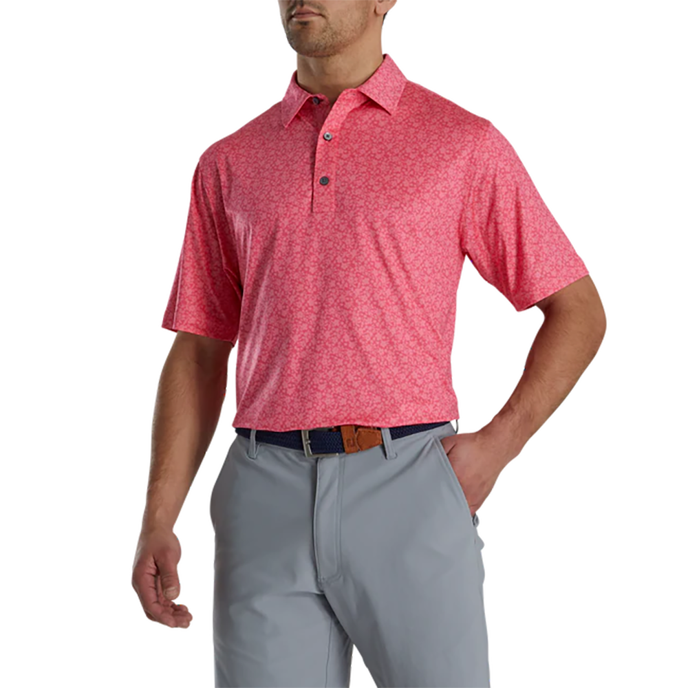 Pink sales footjoy polo