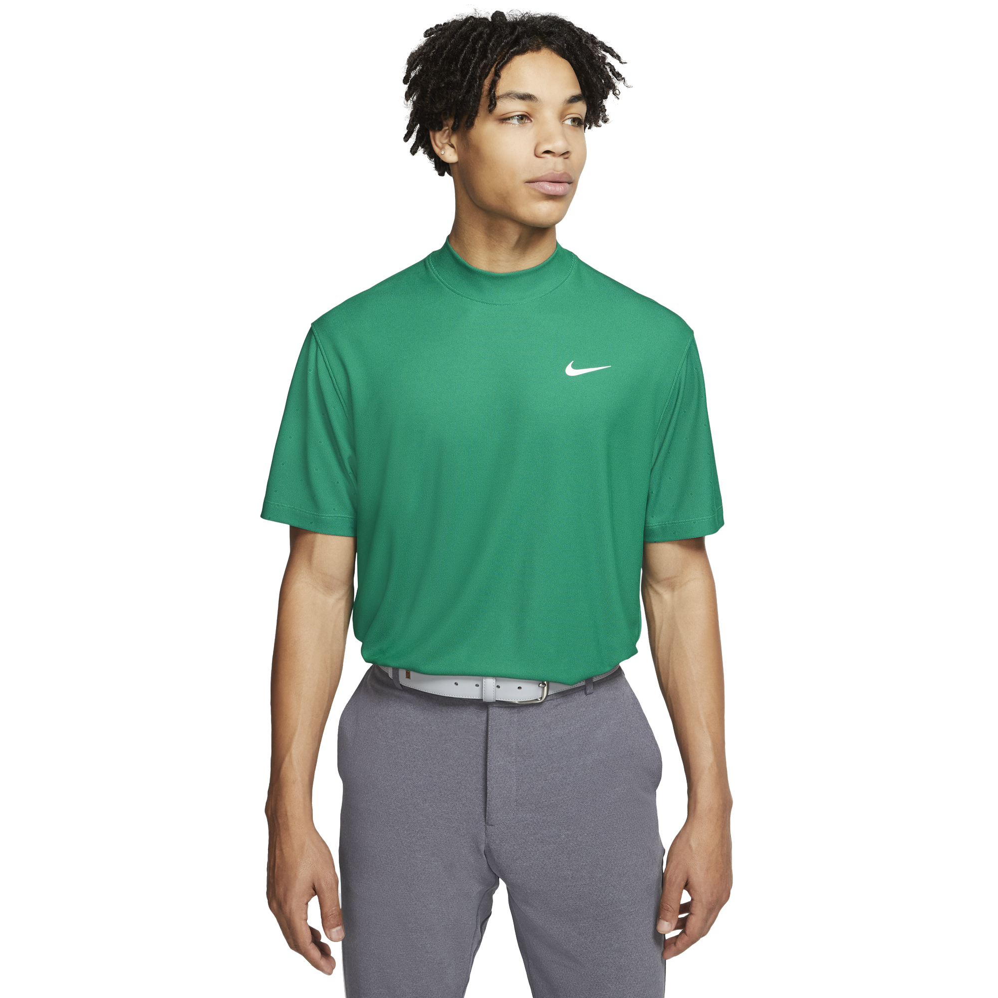 Nike Dri-FIT Tiger Woods Men's Mock-Neck Golf | PGA TOUR Superstore