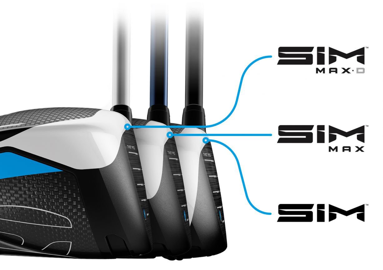 TaylorMade SIM MAX Driver Progressive Face Height