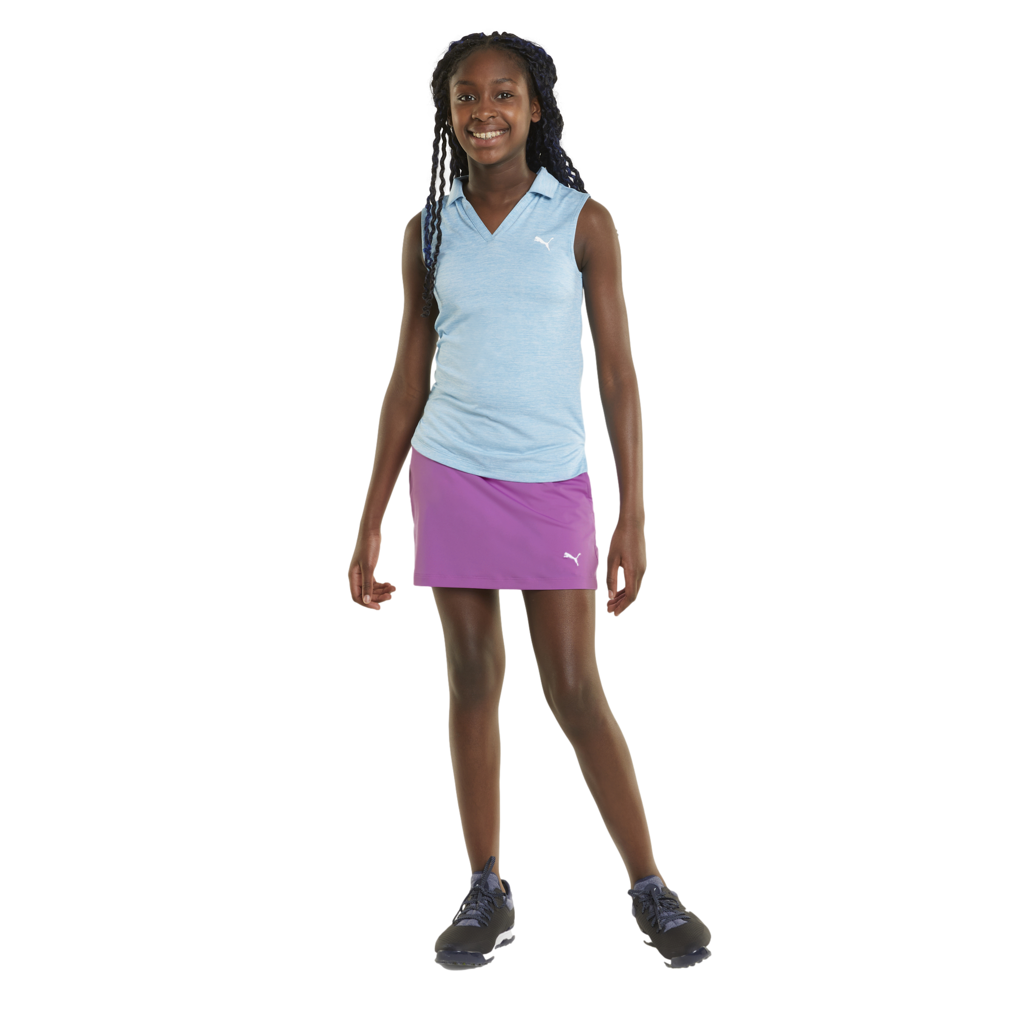 Purple ladies hot sale golf skort