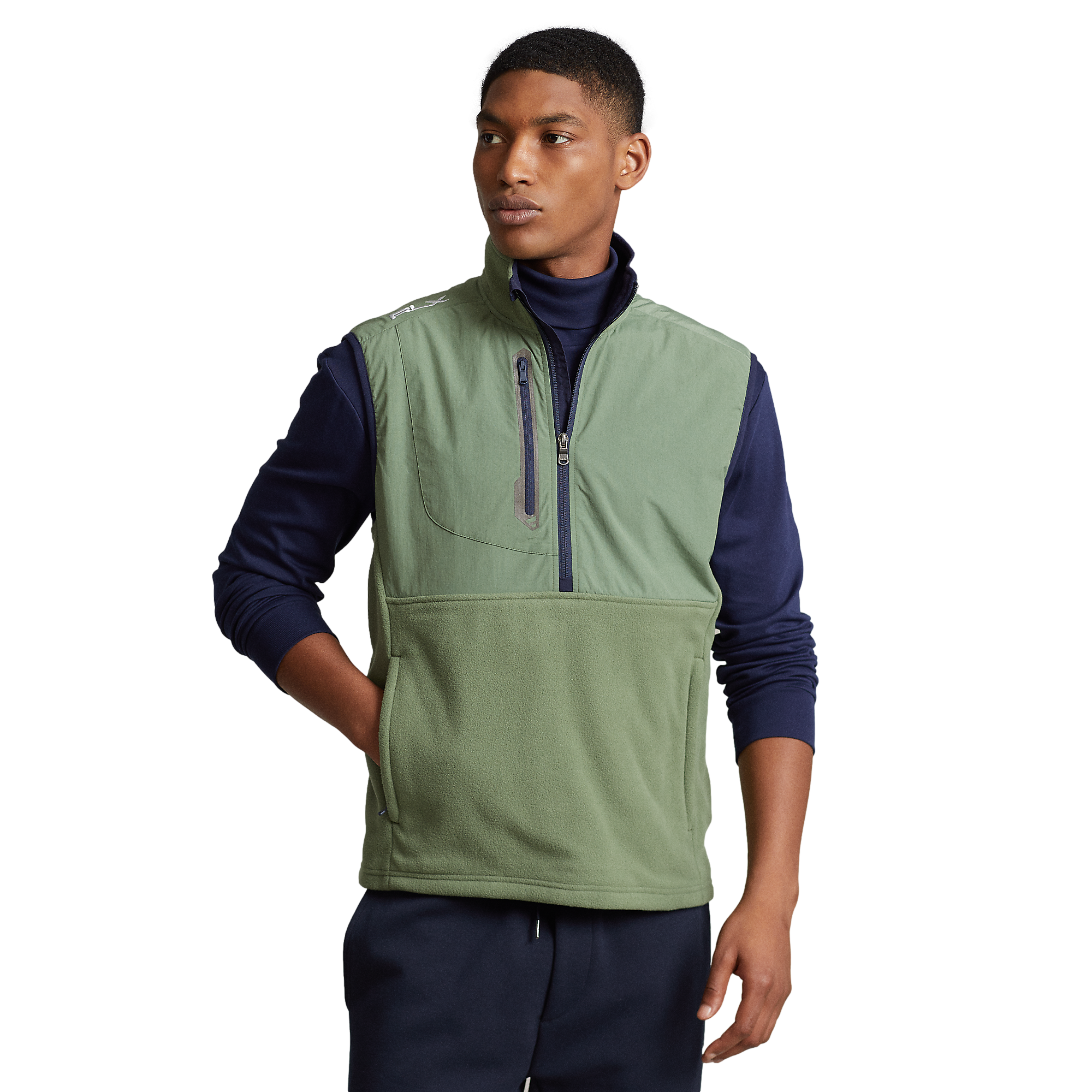 Fleece hot sale golf vest