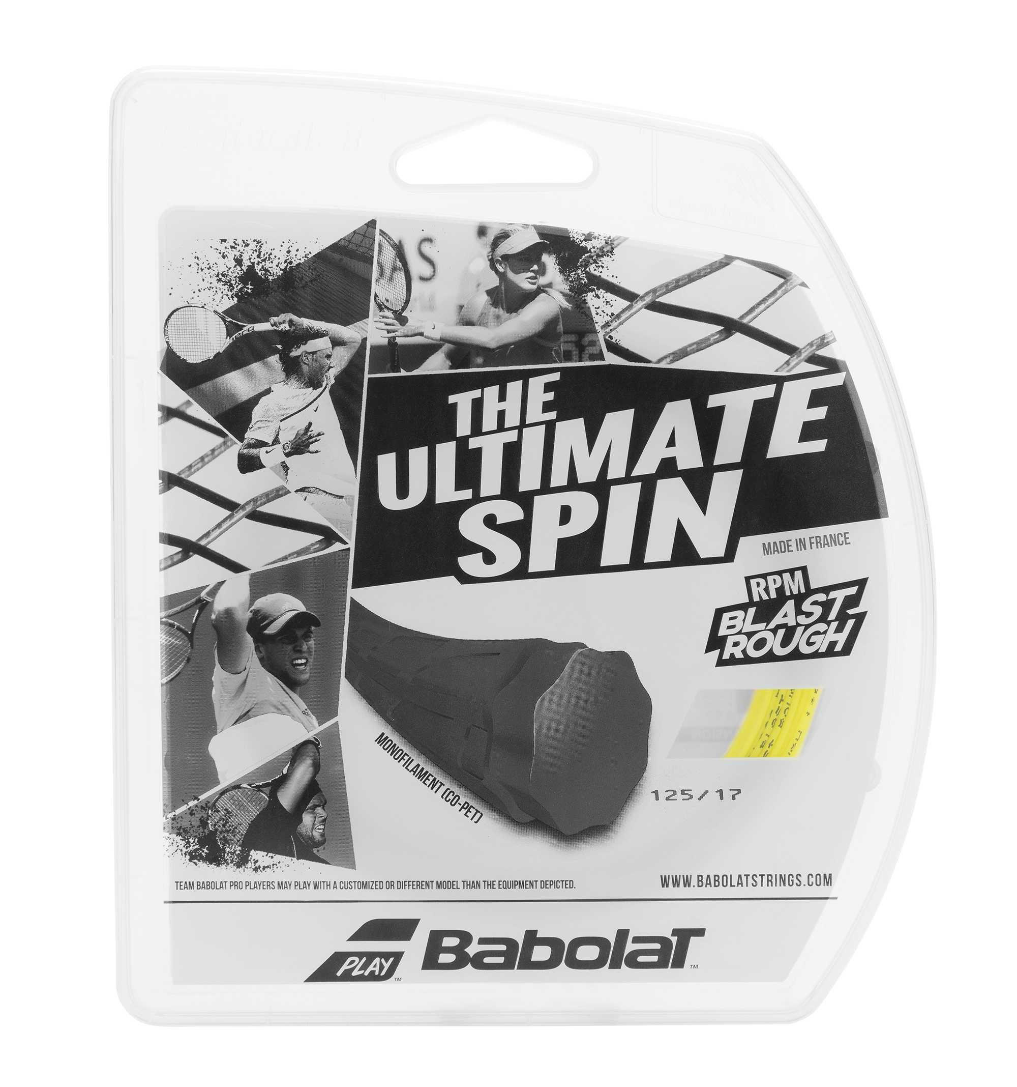 Babolat Rpm Blast Rough 16 Gauge String Yellow Pga Tour Superstore