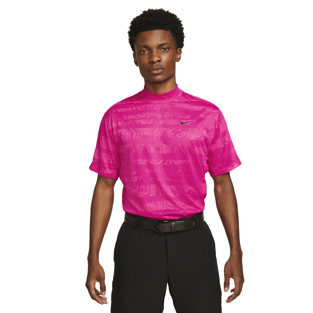 Tiger woods clearance nike mock shirt