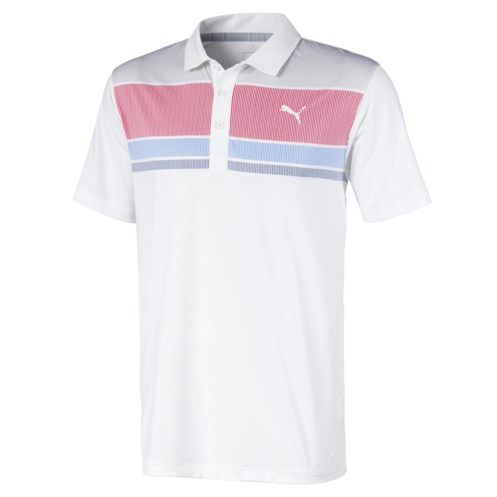 puma golf road map polo shirt