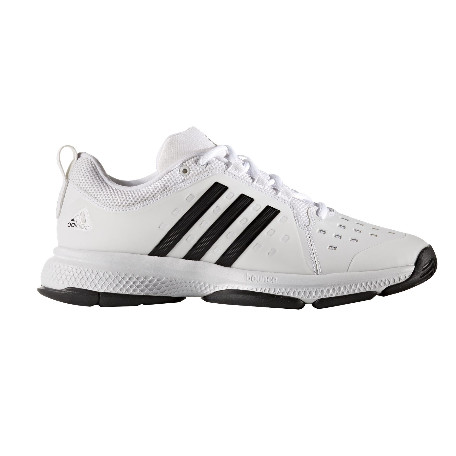 adidas Classic Bounce Tennis Shoe - White/Black | PGA TOUR