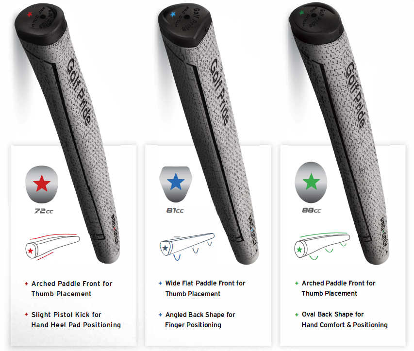 Goolf Pride Cord Grip Models