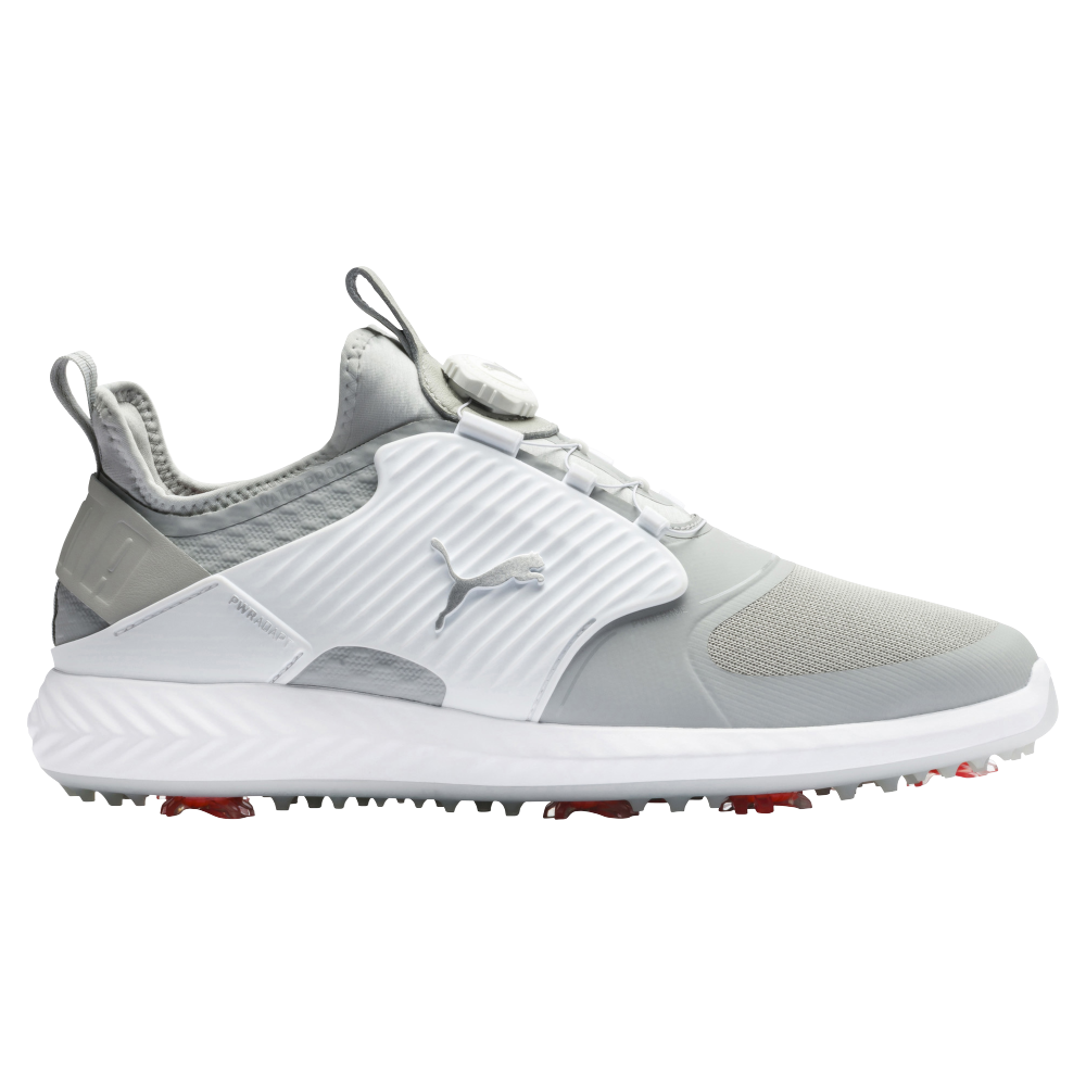 PUMA IGNITE PWRADAPT Caged DISC Men's Golf - Grey/White | PGA TOUR Superstore