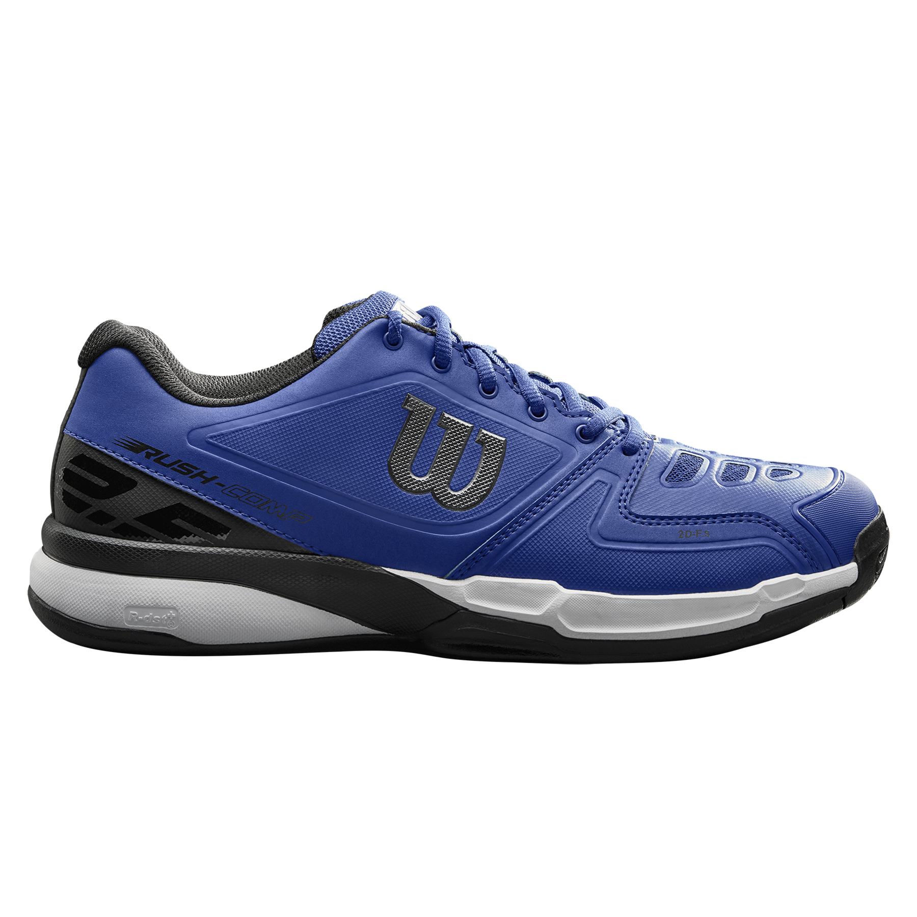 Details about Wilson Rush Comp Men's Tennis Shoes Sports Athletic Blue...