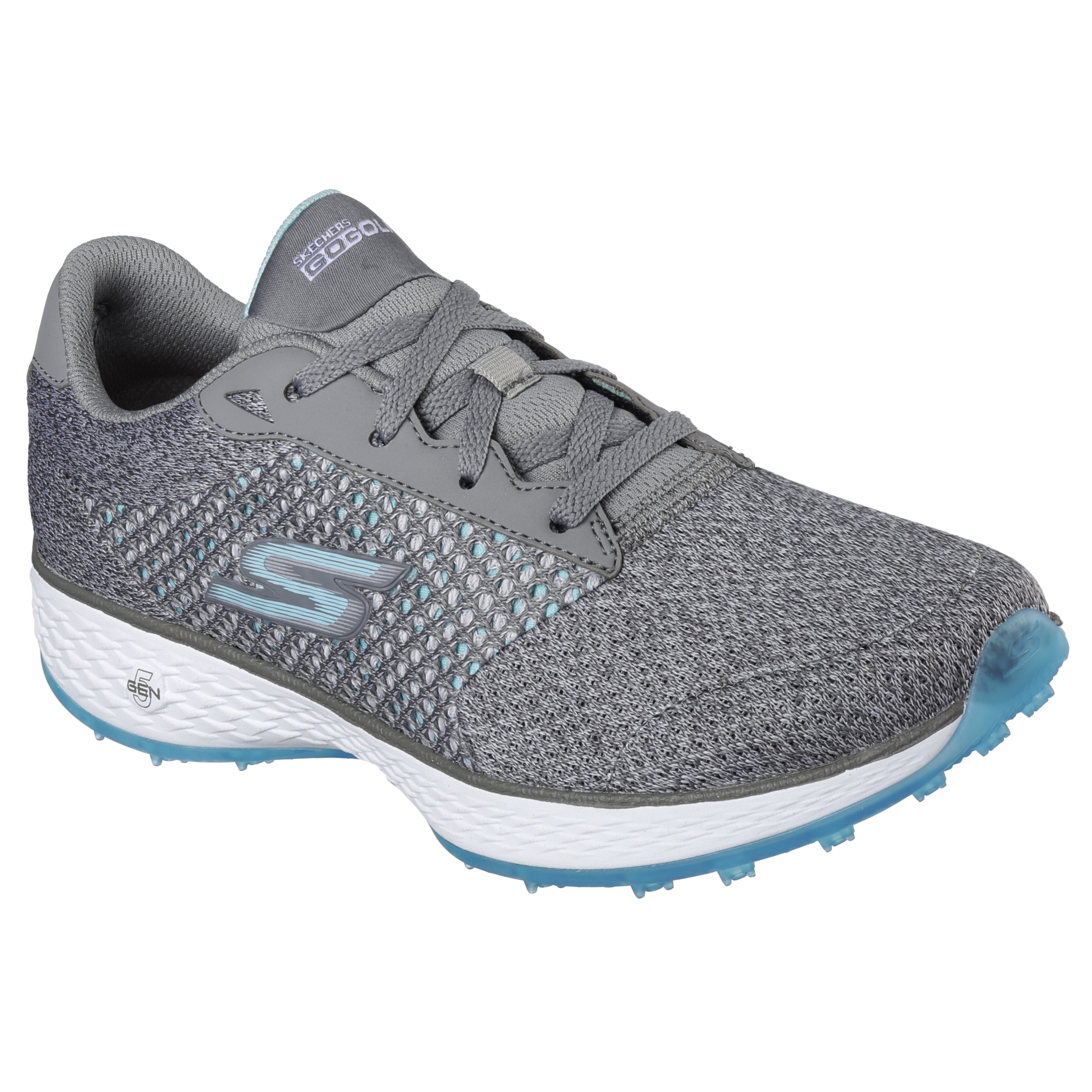 skechers blue golf shoes