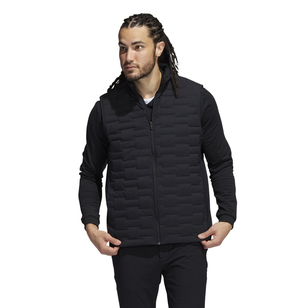 Adidas Frostguard Full-Zip Padded Vest, Black
