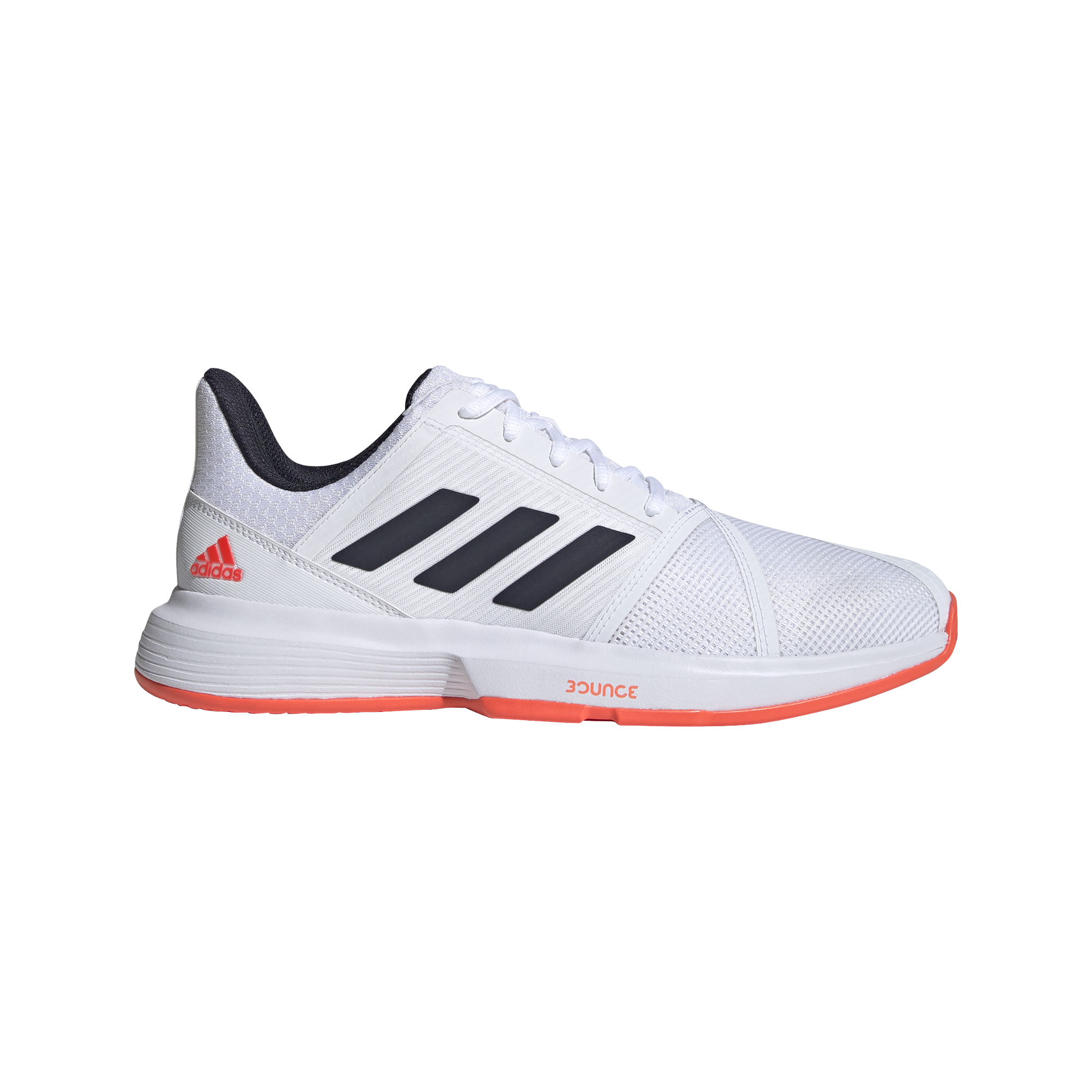 Adidas CourtJam Bounce Men's Tennis Shoe White/Navy PGA TOUR Superstore