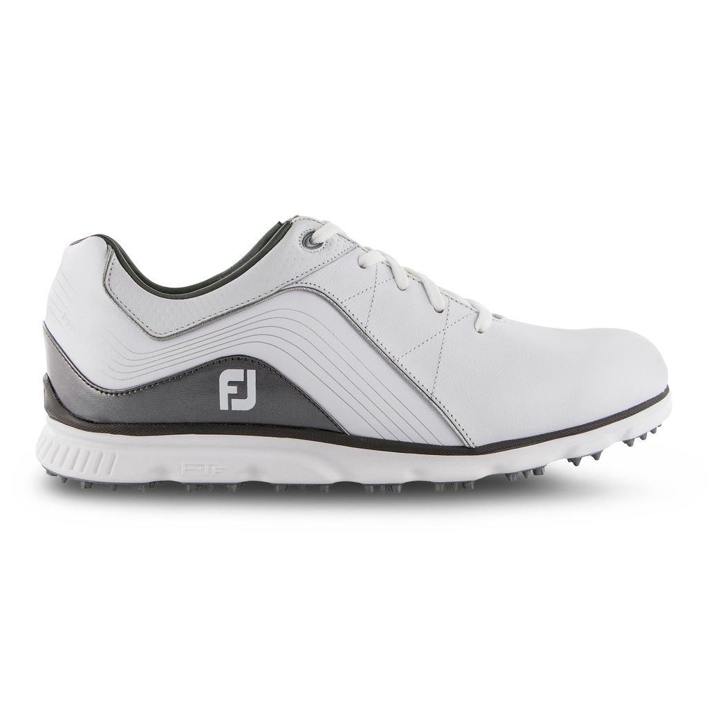 footjoy pro sl white silver